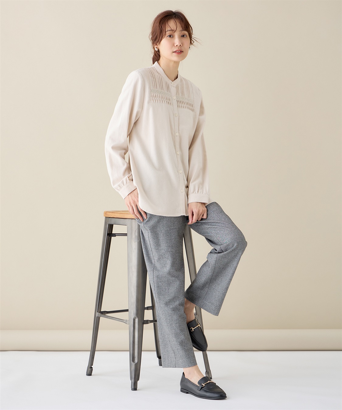 DECOY 起毛レースブラウス _sub_9