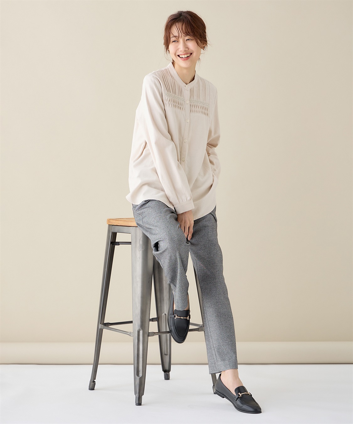 DECOY 起毛レースブラウス _sub_10