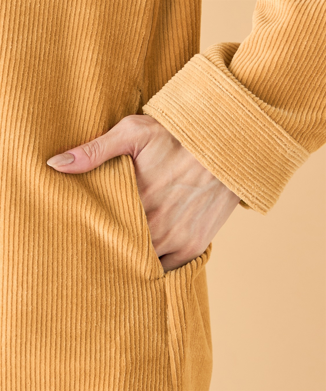 DECOY コーデュロイチェックブラウス_sub_5