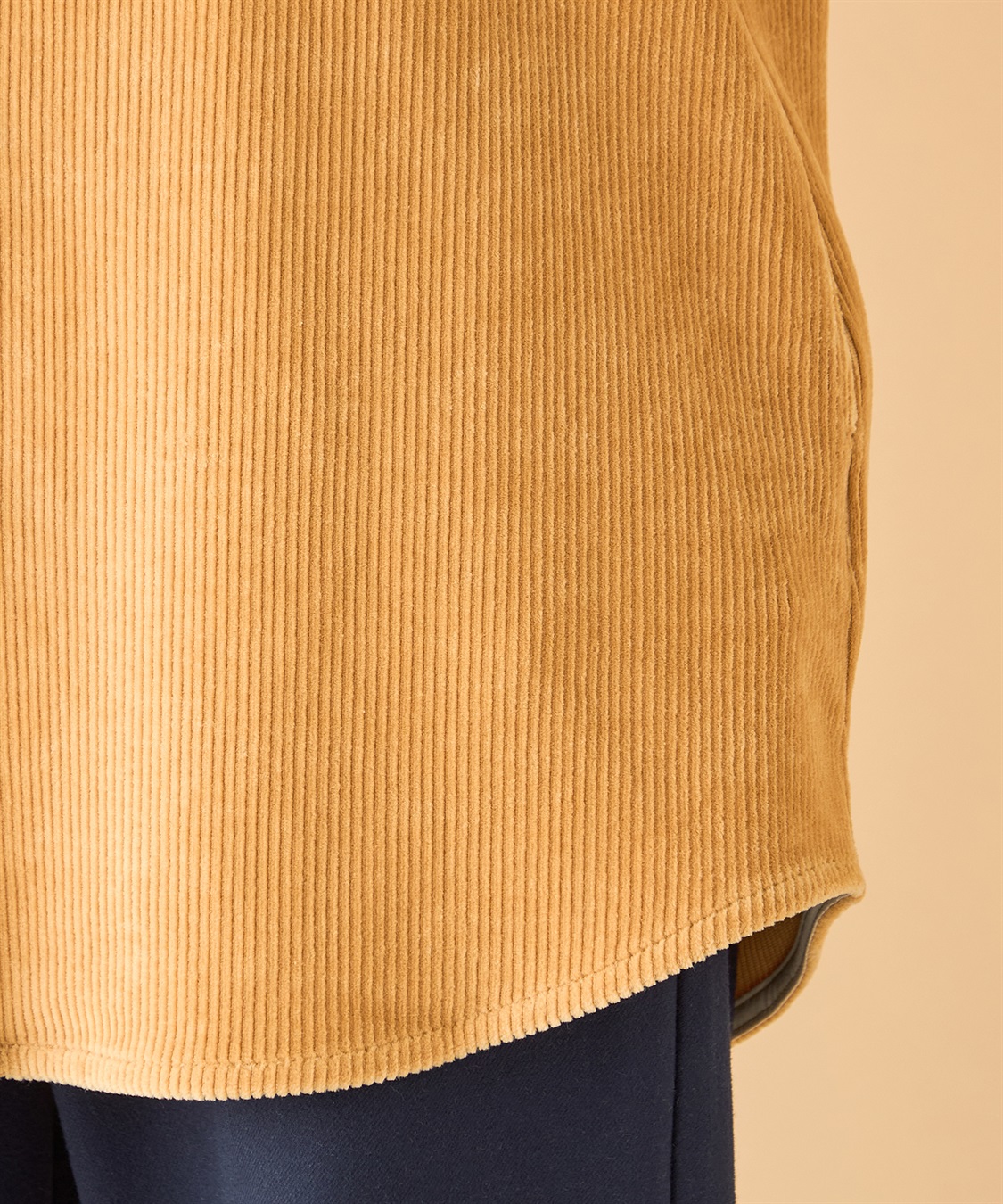 DECOY コーデュロイチェックブラウス_sub_6