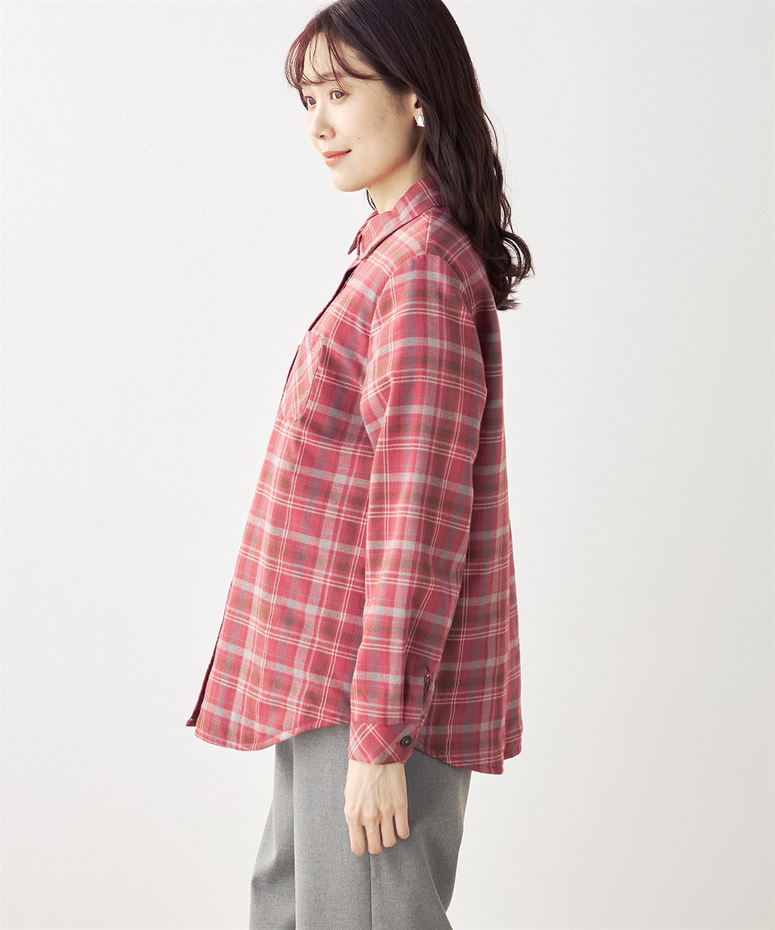 DECOY 裏キルト付きシャツ_sub_3