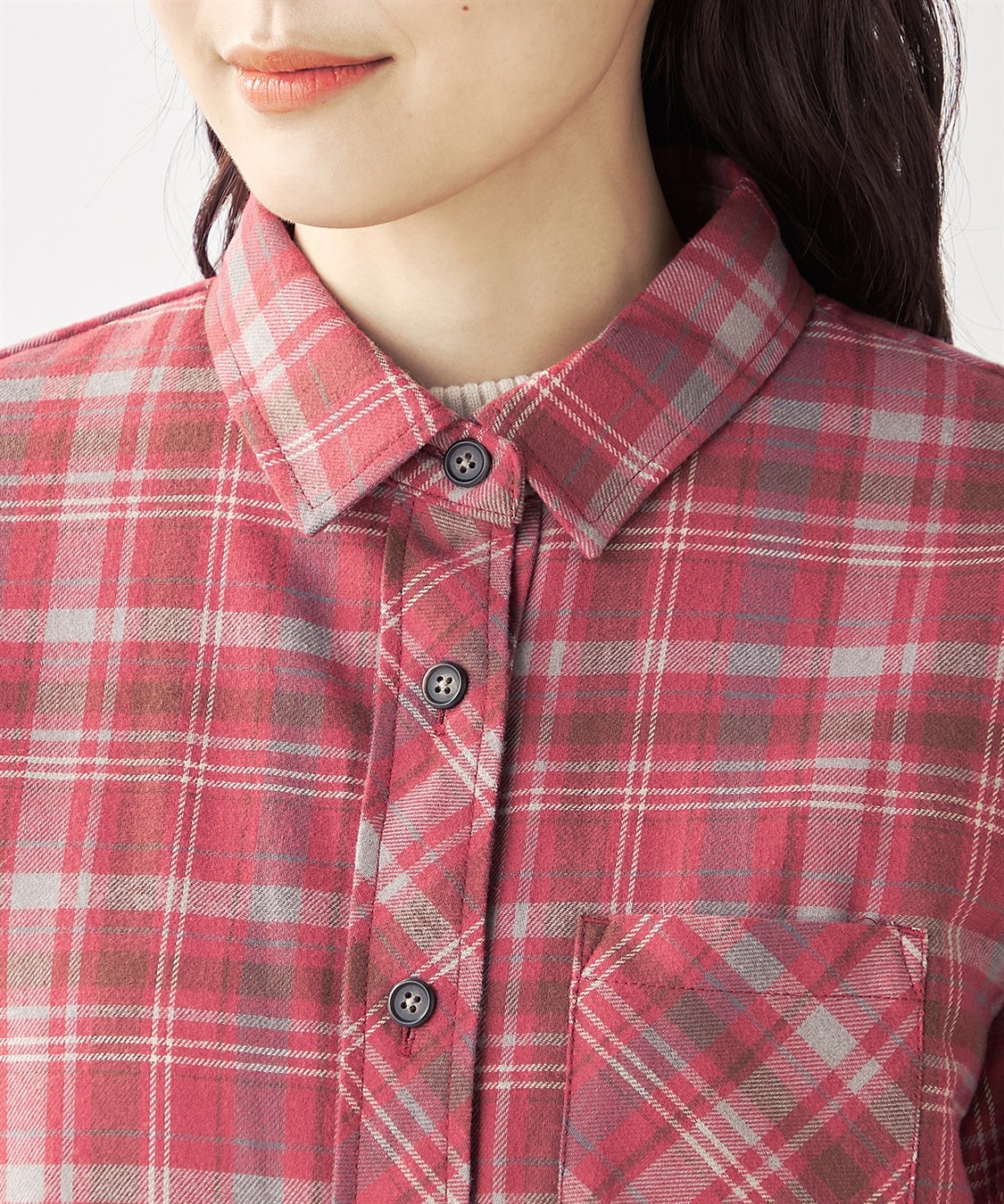 DECOY 裏キルト付きシャツ_sub_5