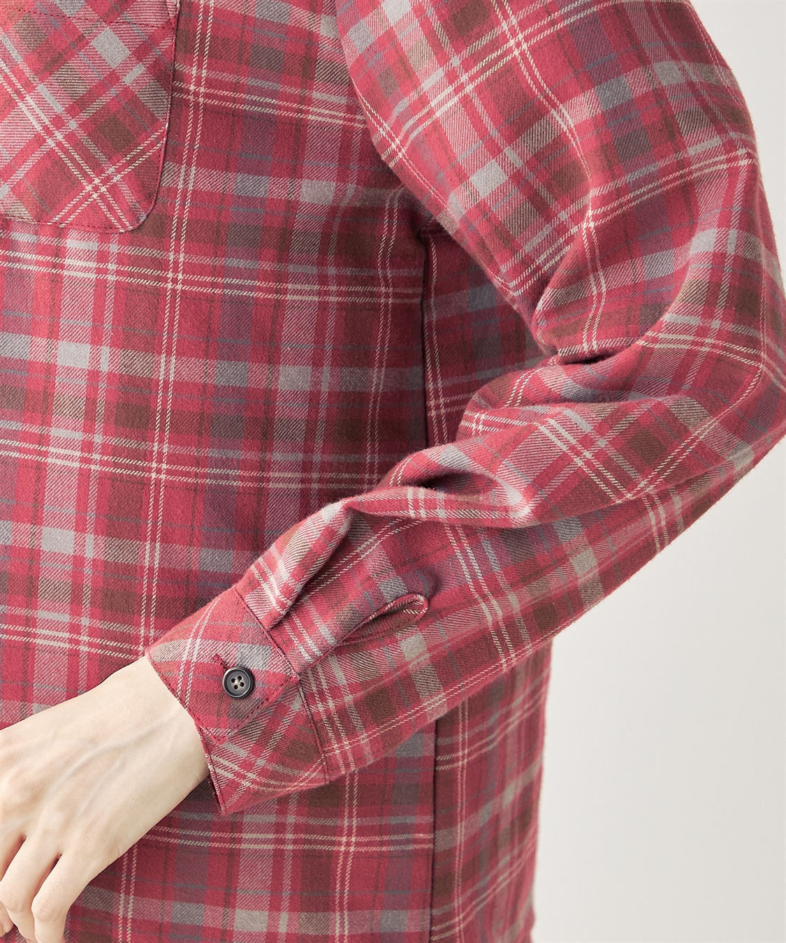 DECOY 裏キルト付きシャツ_sub_6