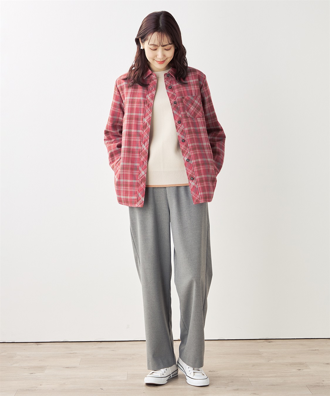 DECOY 裏キルト付きシャツ_sub_16