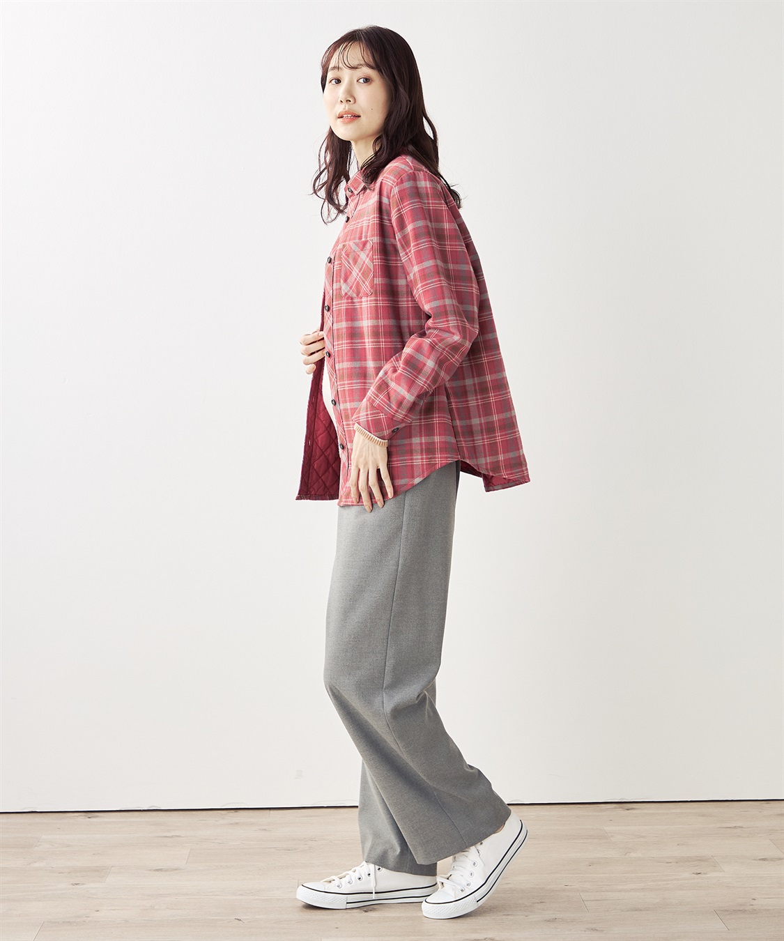 DECOY 裏キルト付きシャツ_sub_17