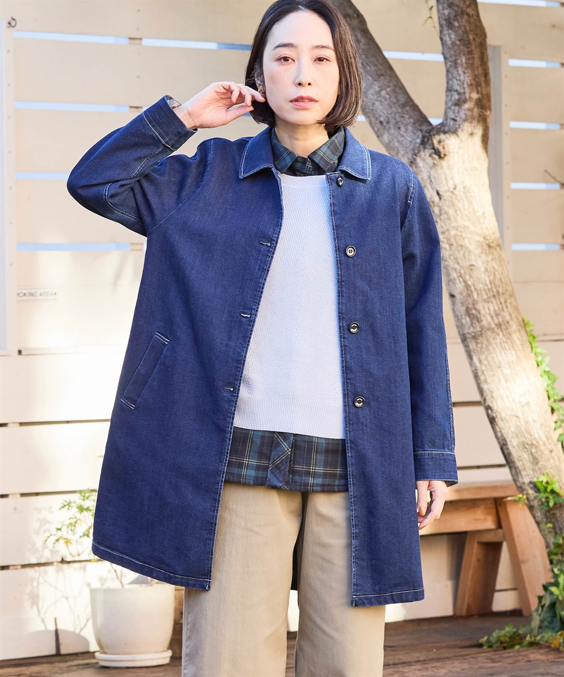 DECOY 裏キルト付きシャツ_sub_18