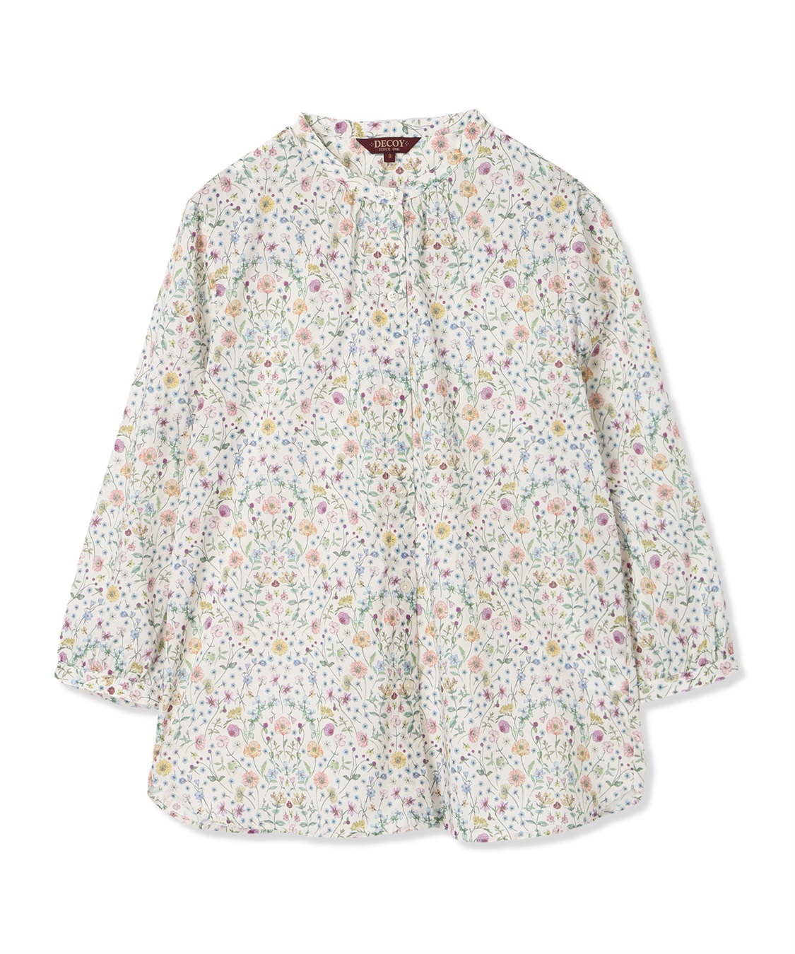 DECOY リバティプリントボタニカルブラウス_sub_16