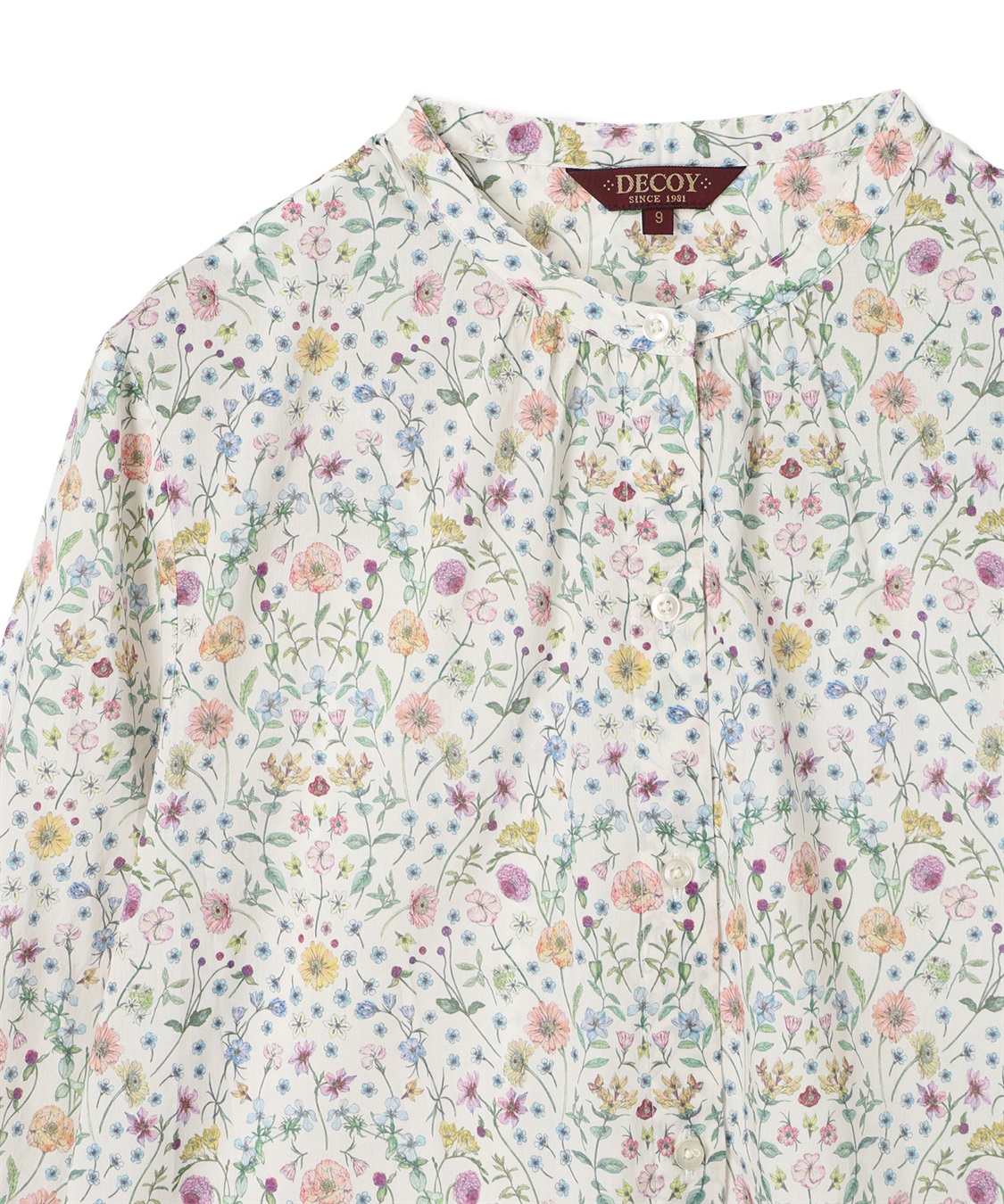 DECOY リバティプリントボタニカルブラウス_sub_18