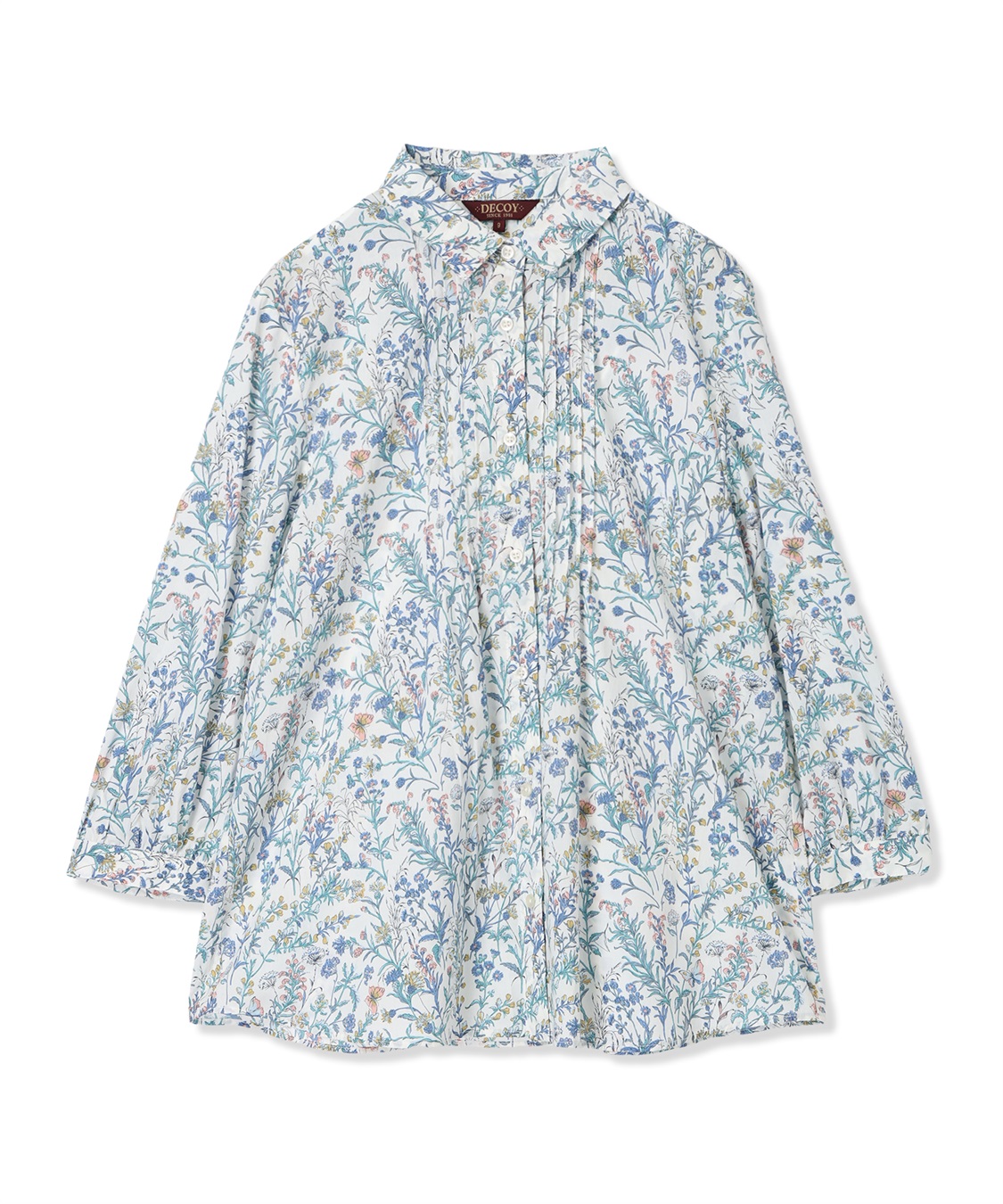 DECOY リバティプリントピンタックブラウス_sub_19