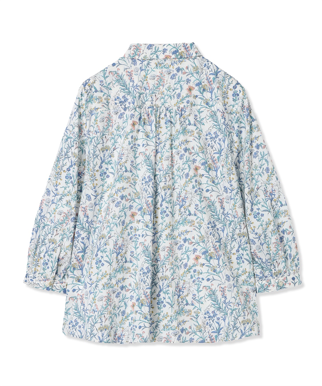 DECOY リバティプリントピンタックブラウス_sub_20