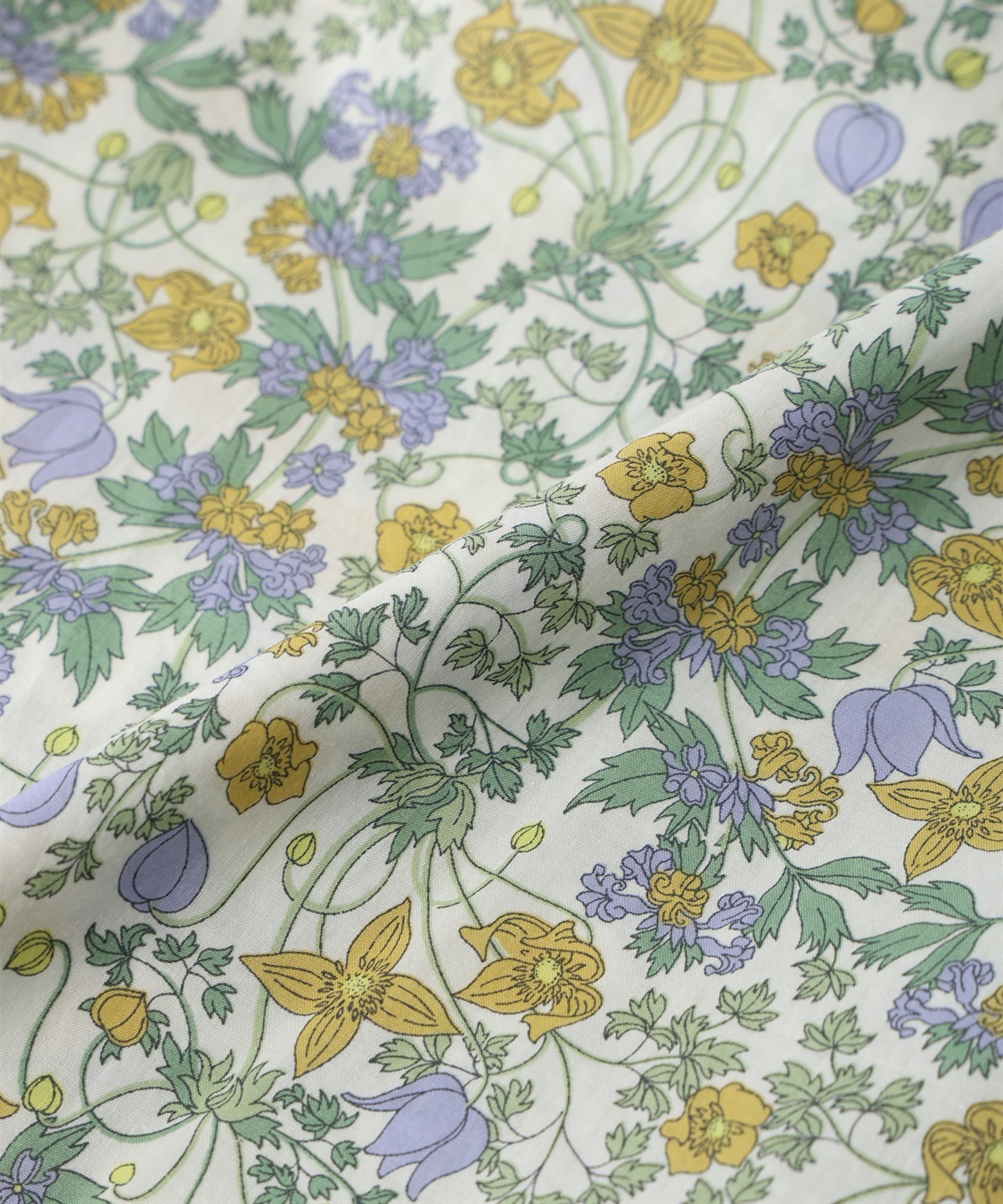 DECOY リバティプリントボリュームスリーブブラウス_sub_18