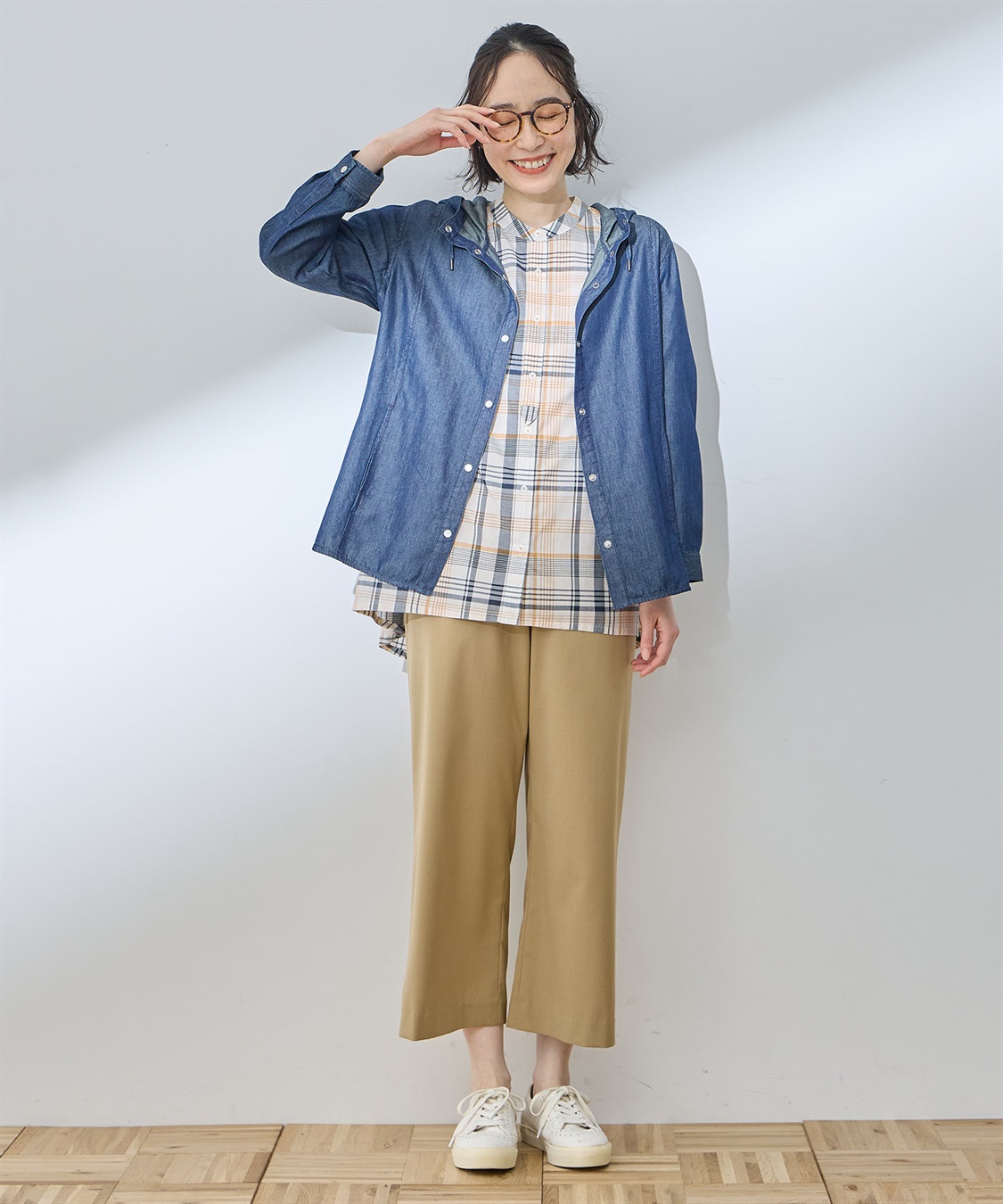 DECOY 【シワになりにくい】タックブラウス_sub_13