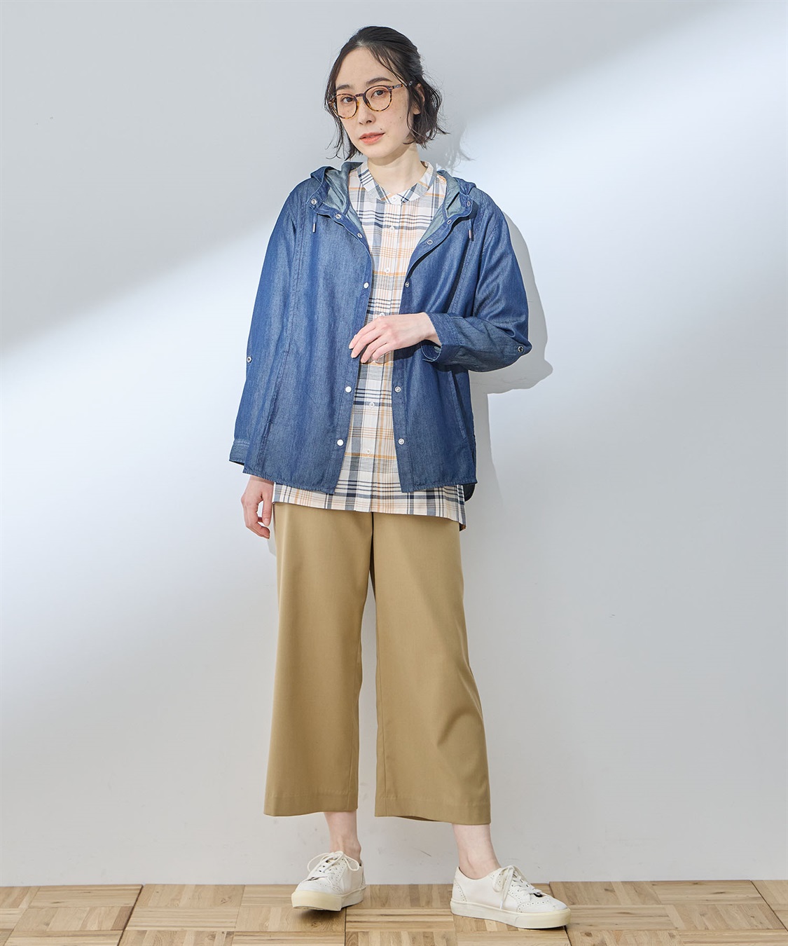 DECOY 【シワになりにくい】タックブラウス_sub_14