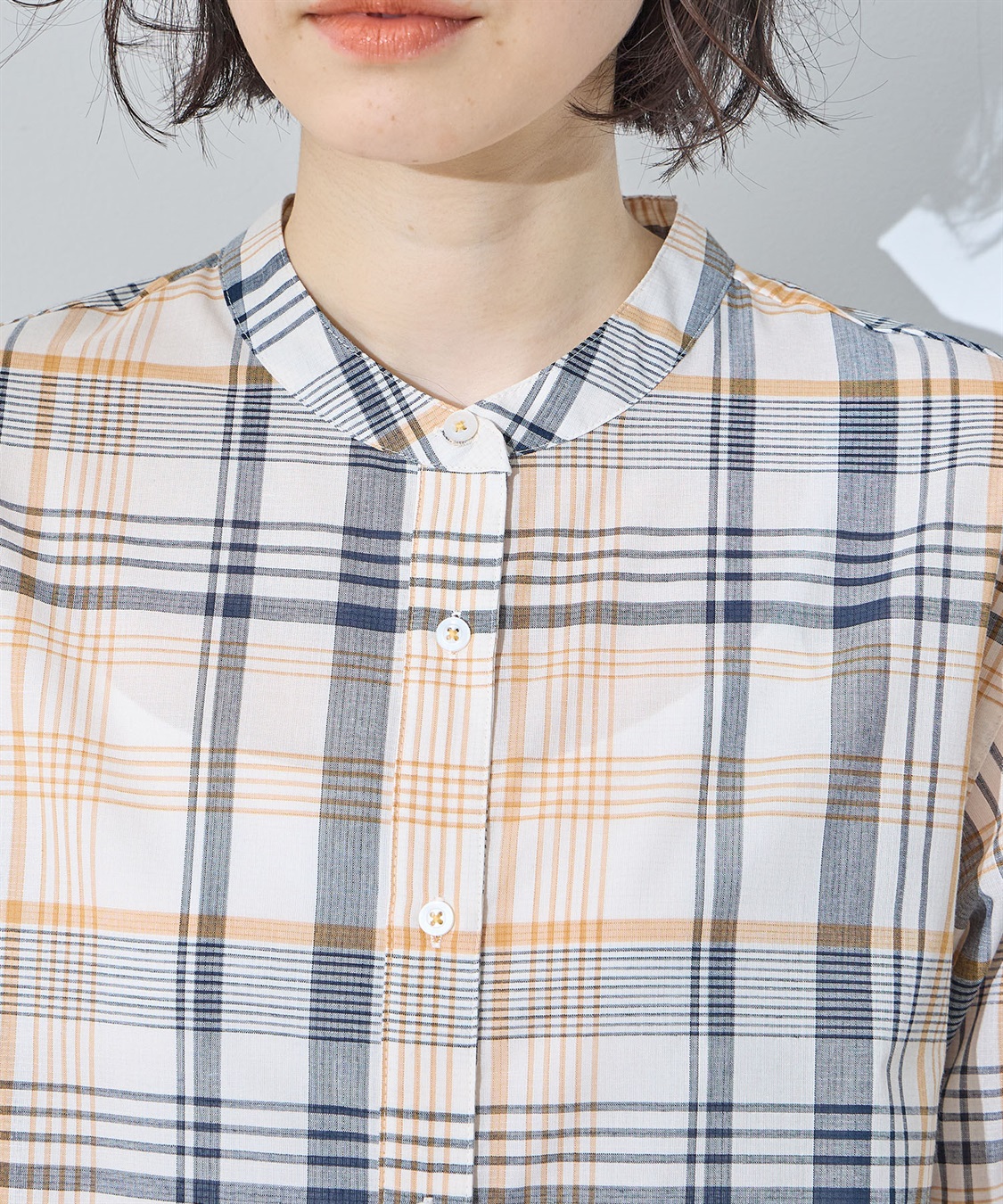 DECOY 【シワになりにくい】タックブラウス_sub_15