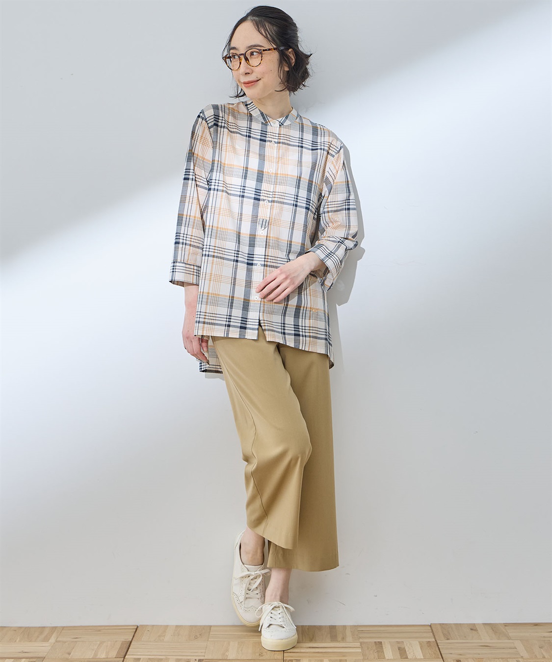 DECOY 【シワになりにくい】タックブラウス_sub_18