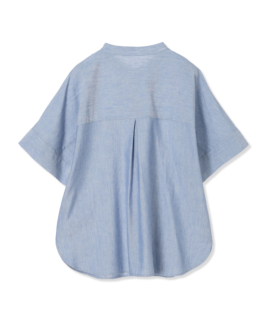 DECOY 【シワになりにくい】バンドカラーブラウス_sub_14