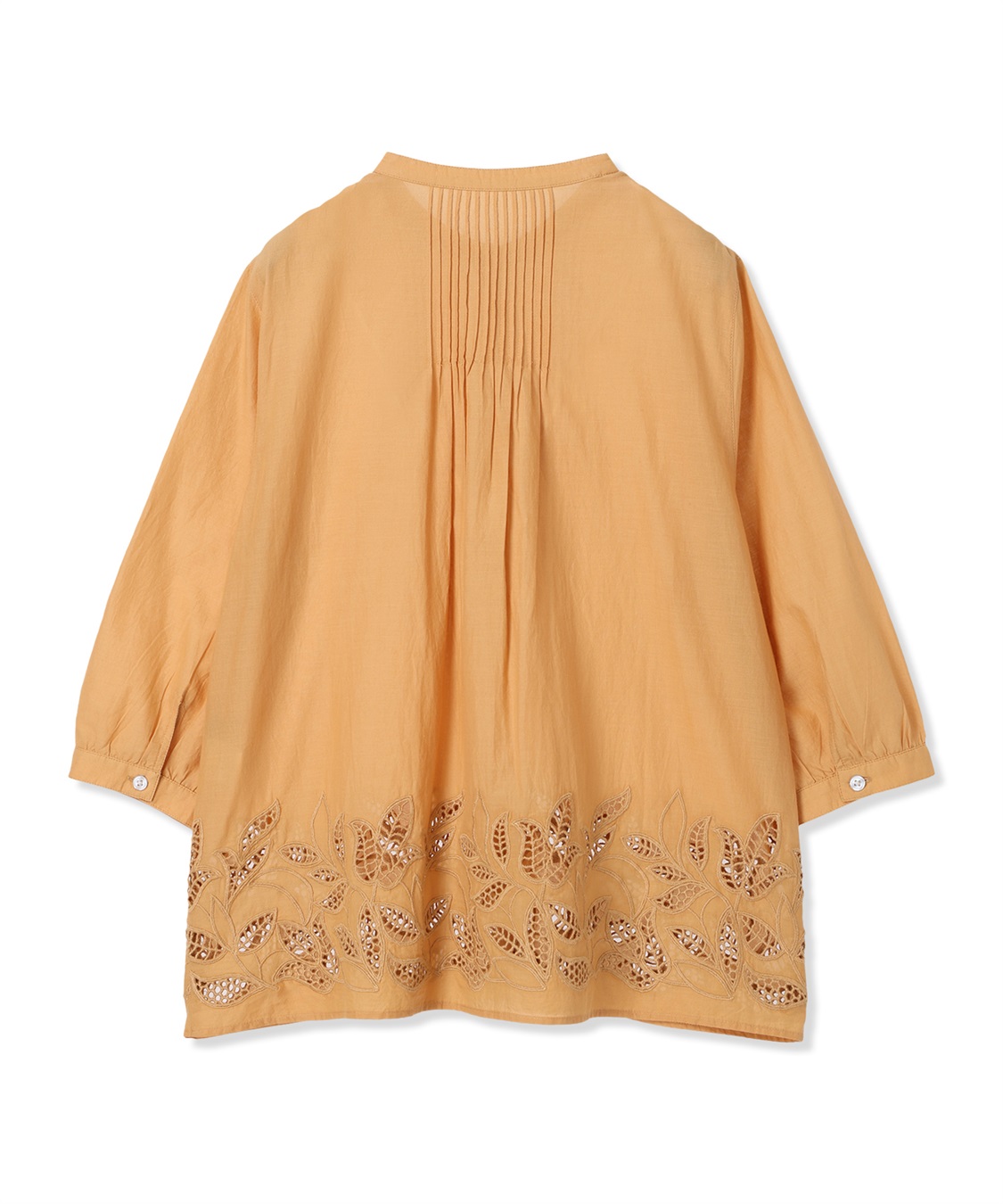 DECOY インド綿ピンタック刺しゅうブラウス_sub_21