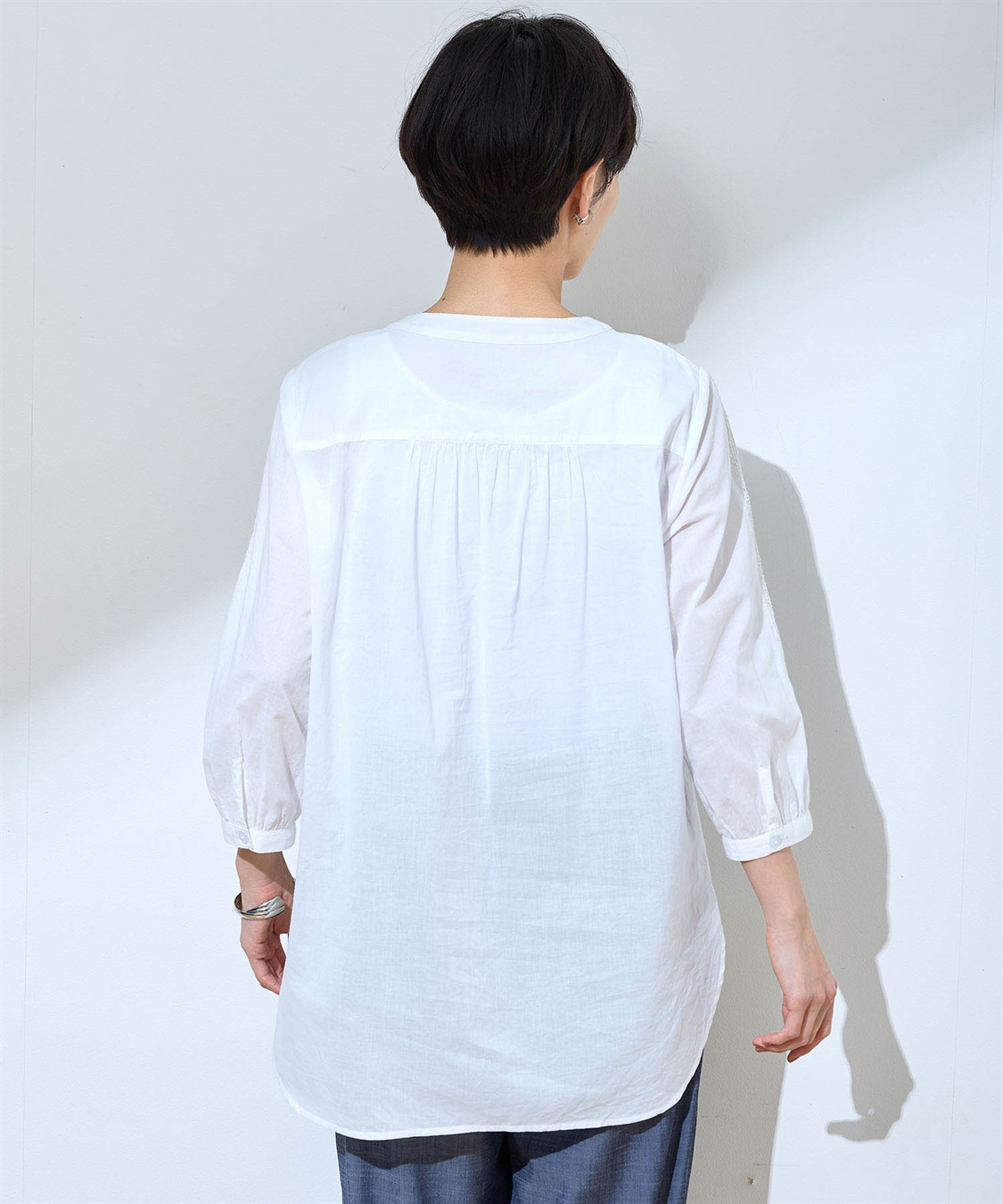 DECOY レース刺しゅうブラウス_sub_2