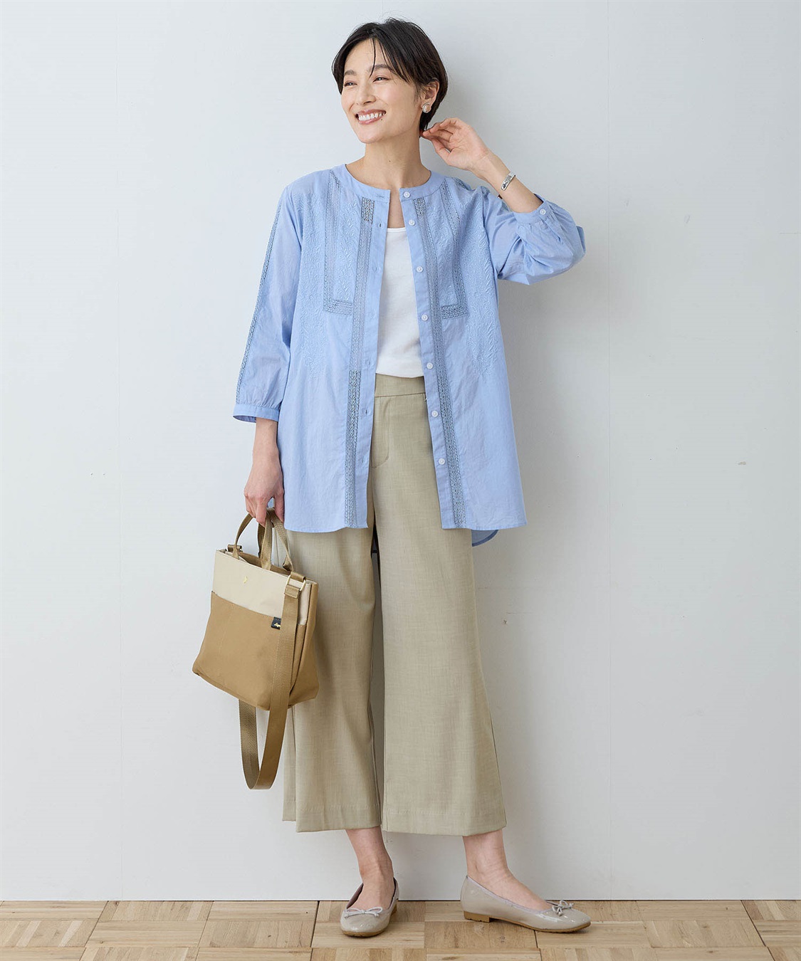 DECOY レース刺しゅうブラウス_sub_13