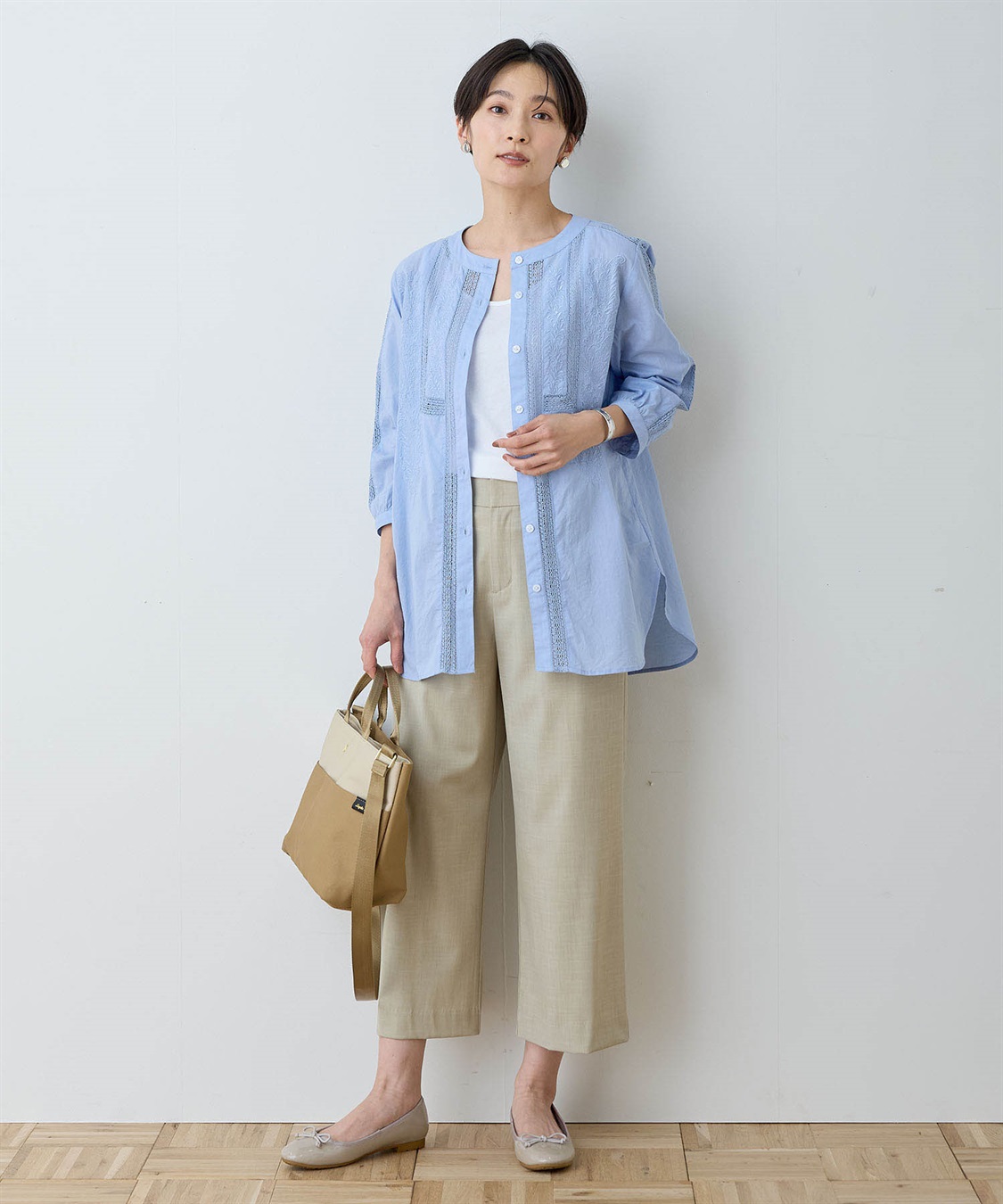 DECOY レース刺しゅうブラウス_sub_14