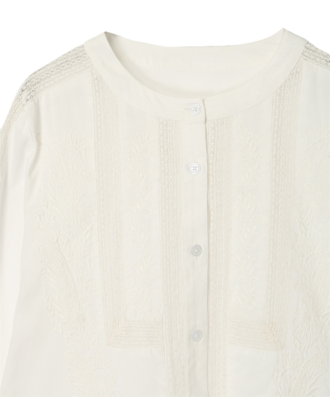 DECOY レース刺しゅうブラウス_sub_17