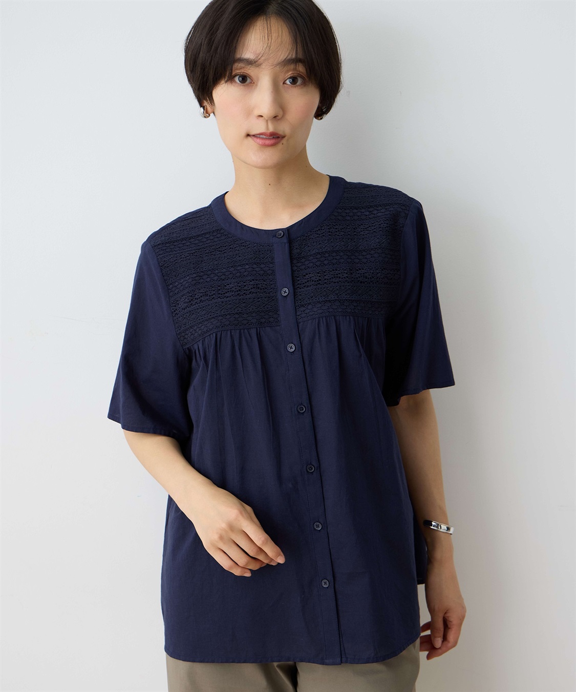 DECOY インド綿レースブラウス_sub_9