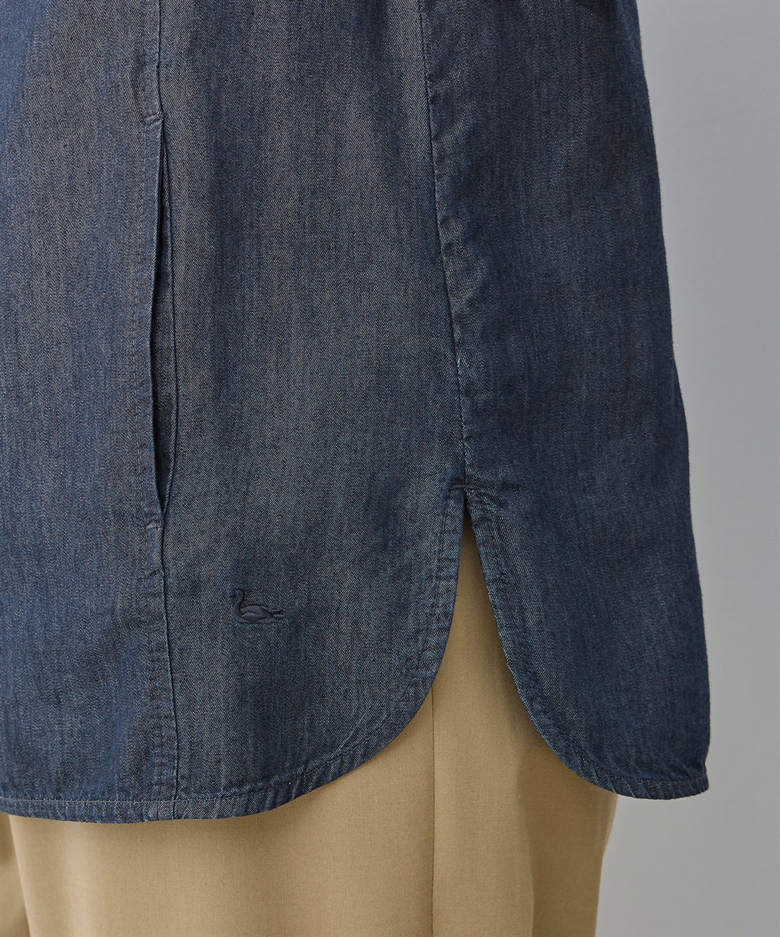 DECOY デニムフードシャツ_sub_7