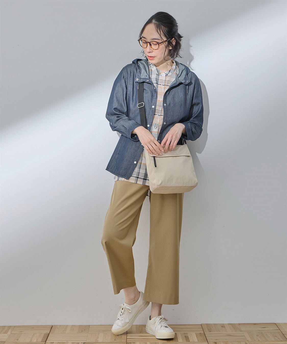 DECOY デニムフードシャツ_sub_11