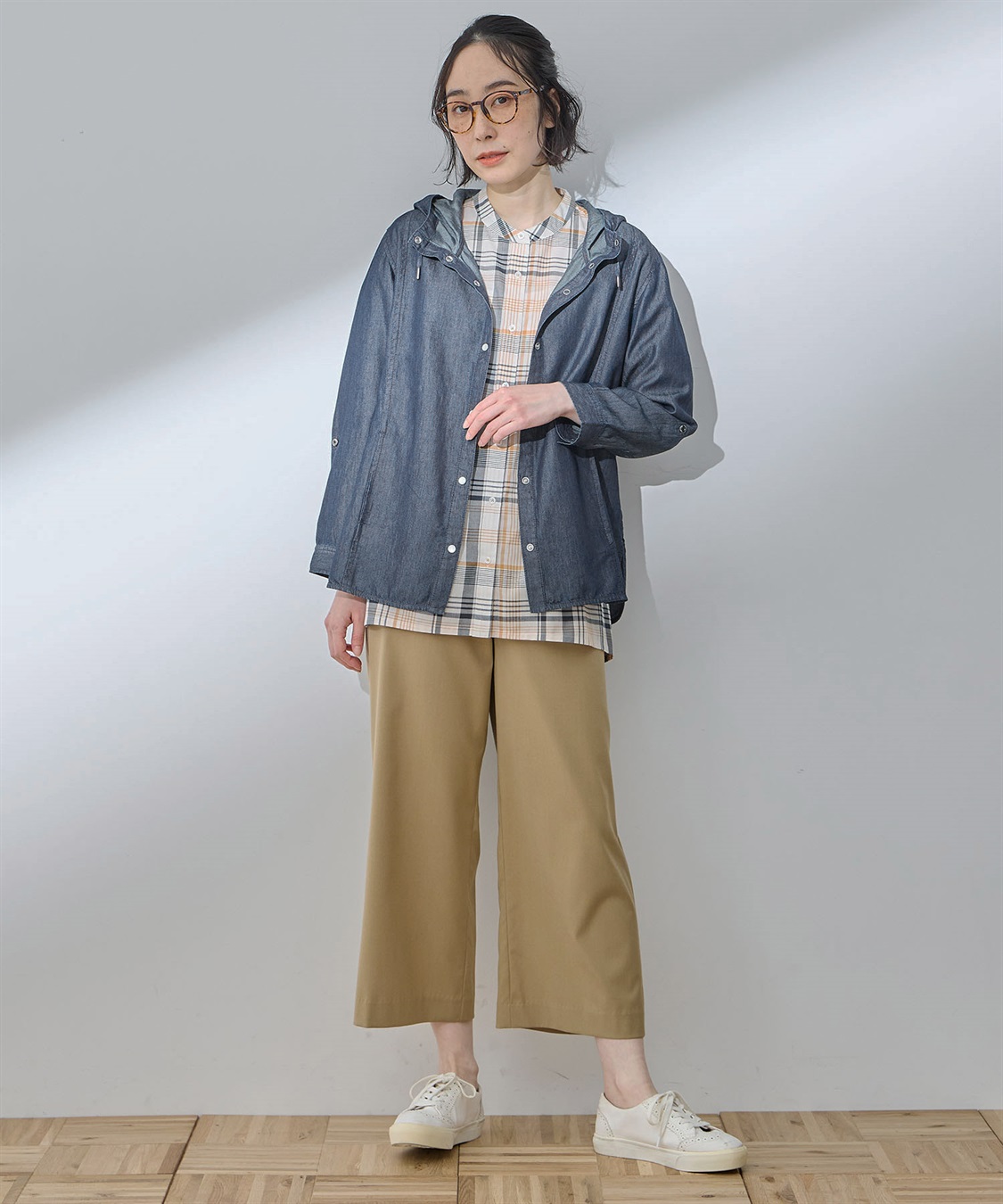 DECOY デニムフードシャツ_sub_13