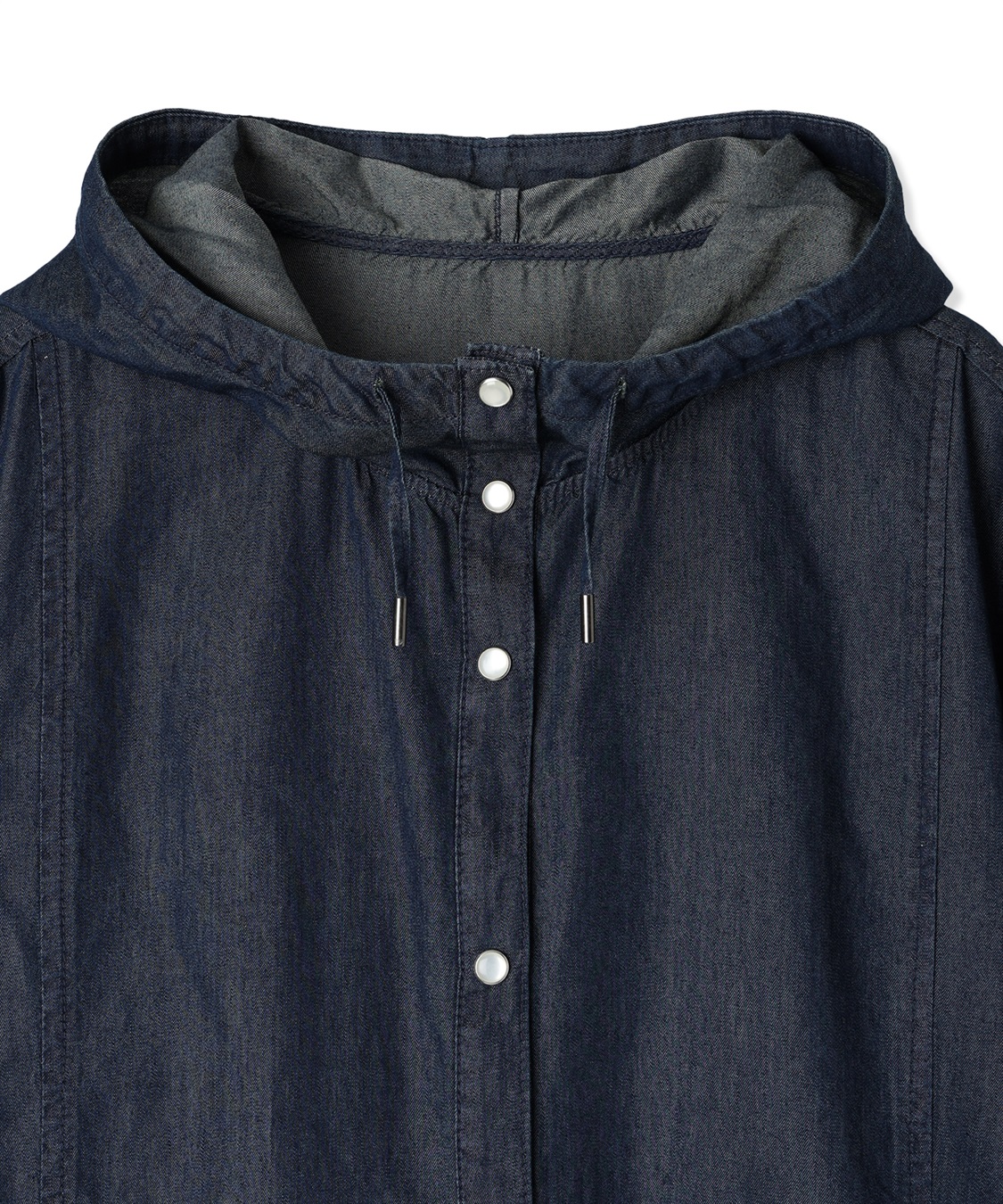 DECOY デニムフードシャツ_sub_17