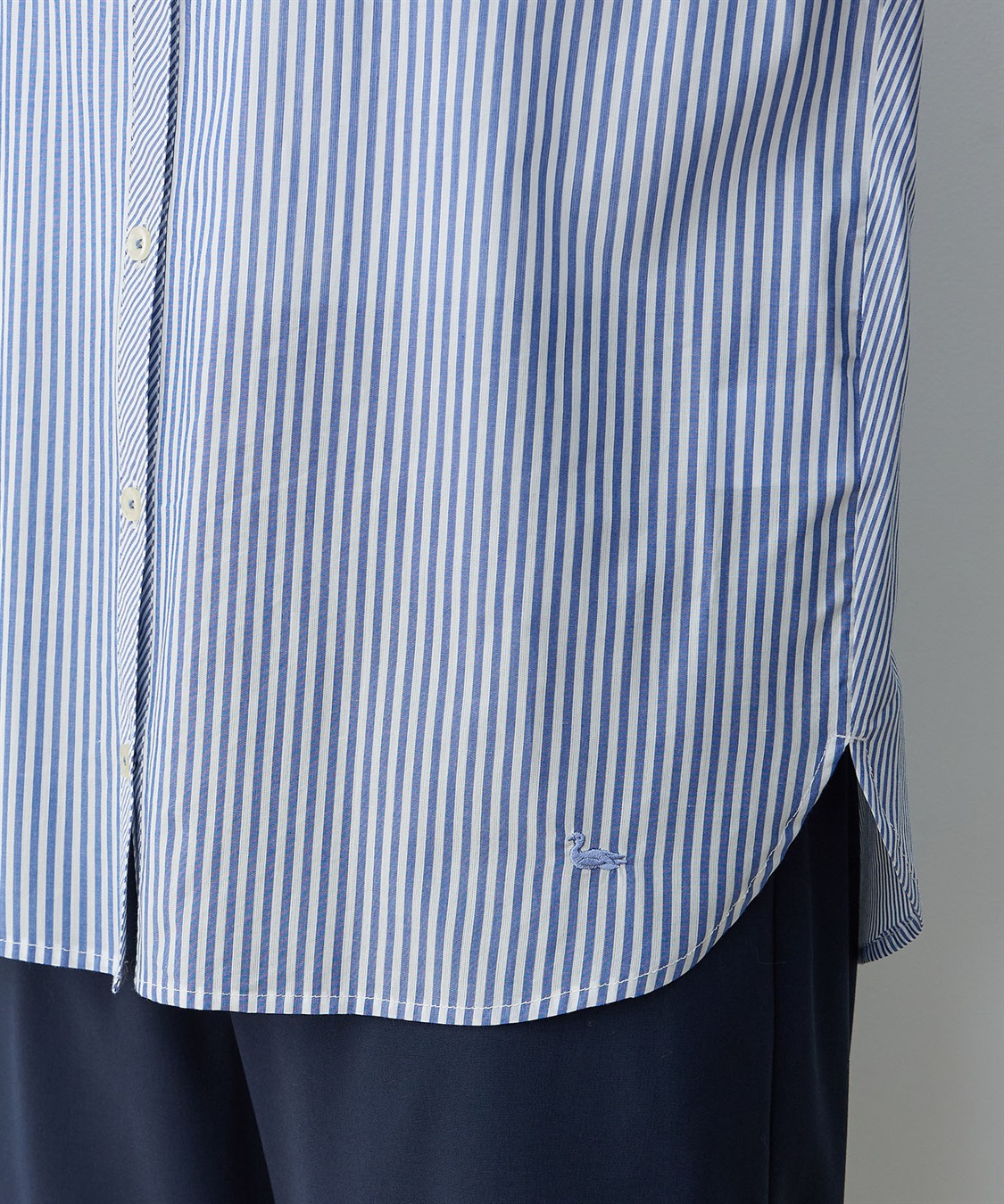 DECOY ストライプ切替シャツ_sub_6