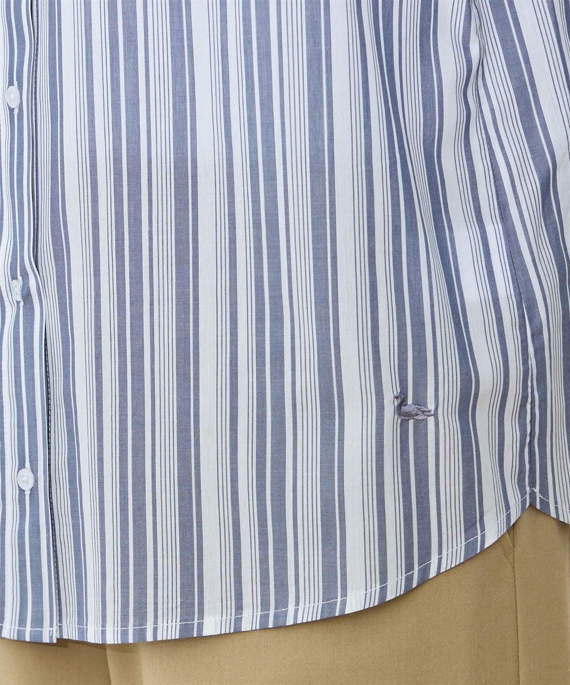 DECOY マルチストライプドルマンスリーブブラウス_sub_7