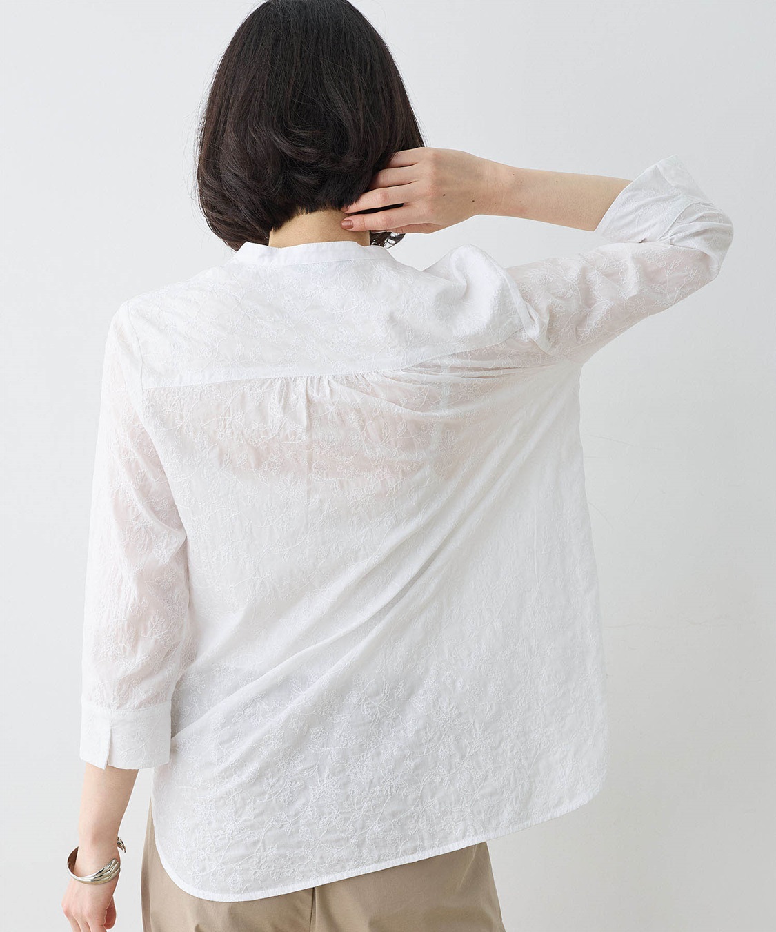 DECOY 刺しゅうブラウス_sub_5