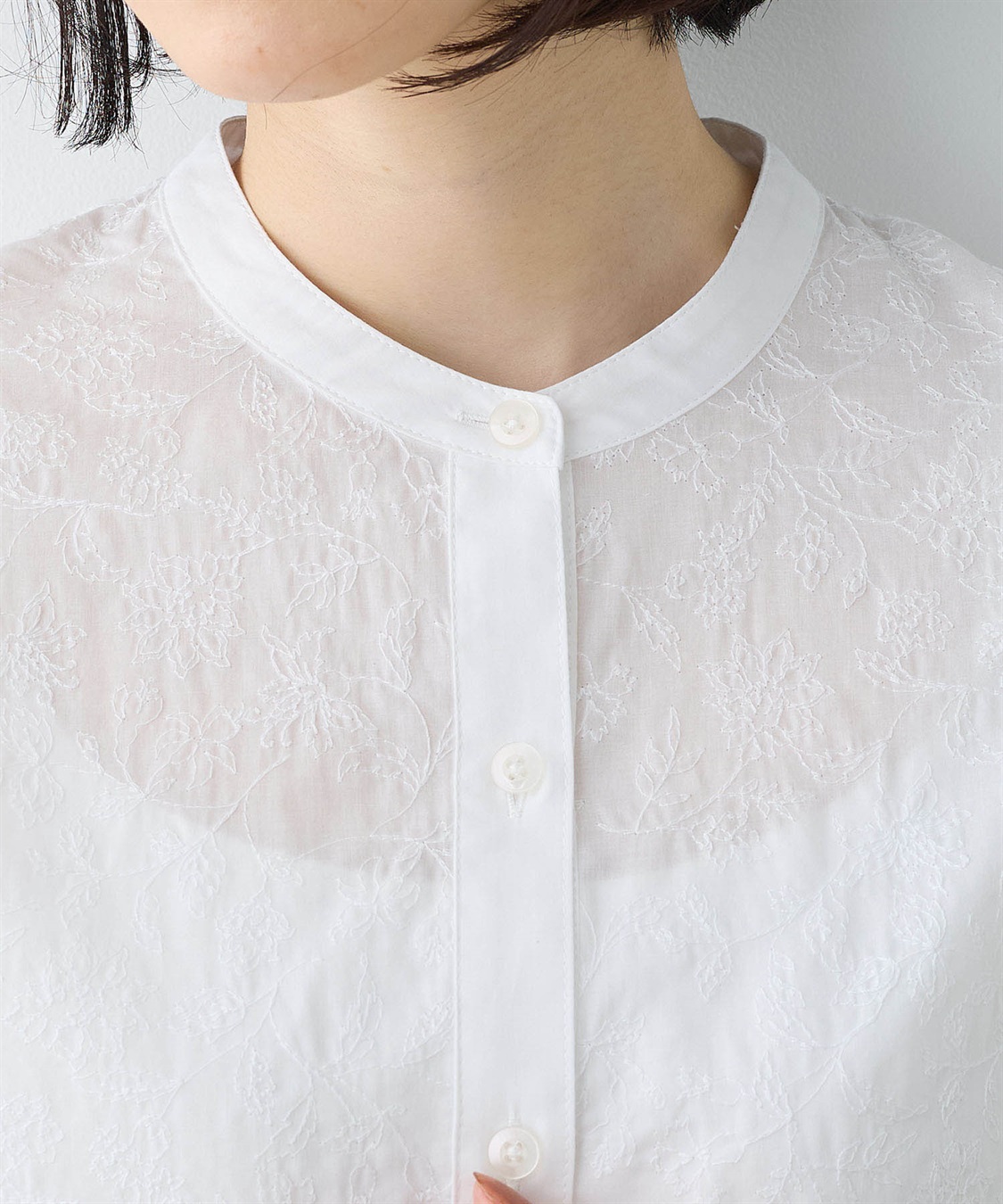 DECOY 刺しゅうブラウス_sub_7