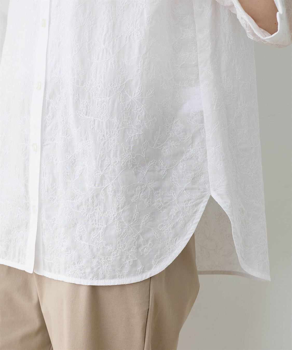 DECOY 刺しゅうブラウス_sub_9