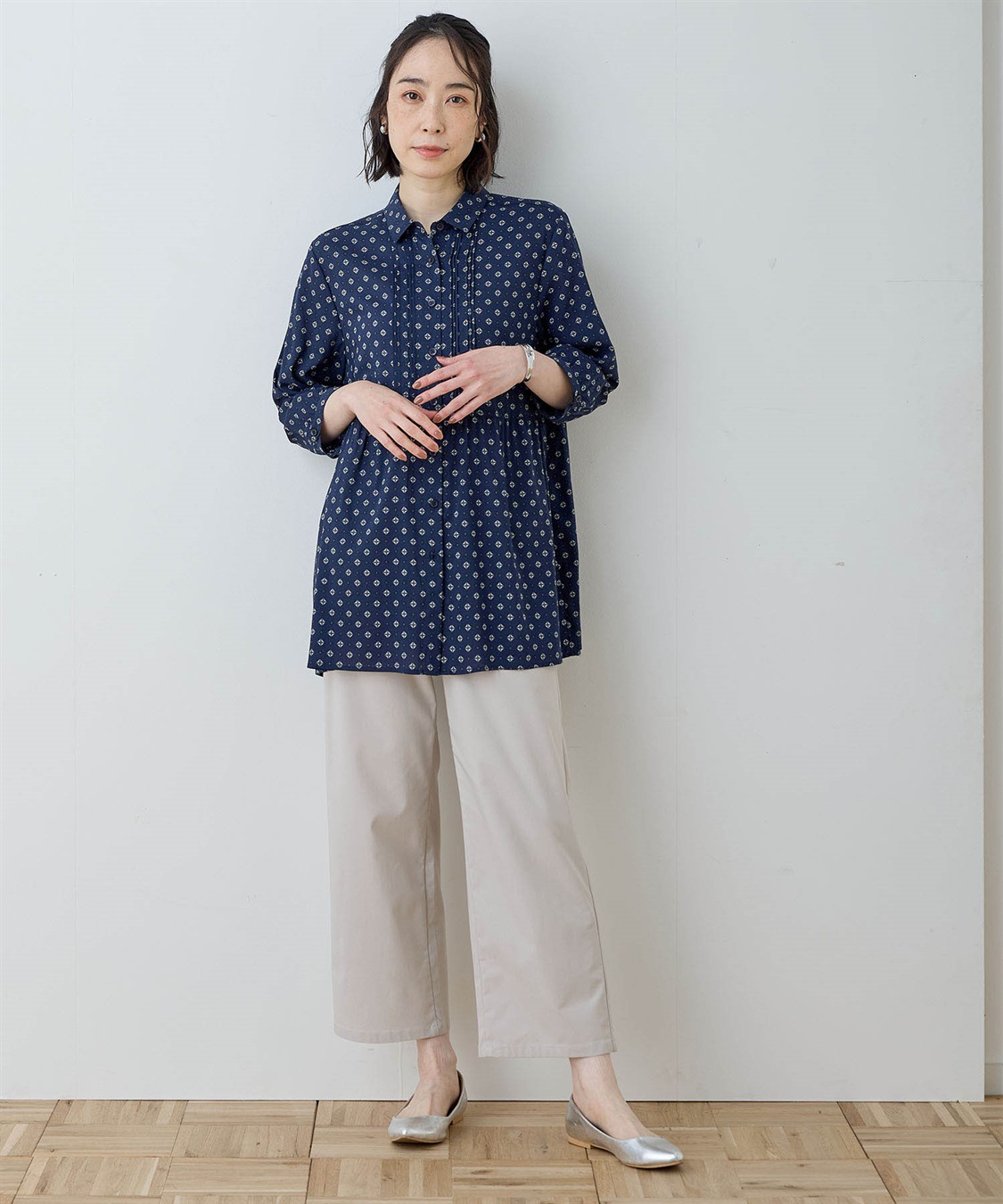 DECOY プリントブラウス_sub_10