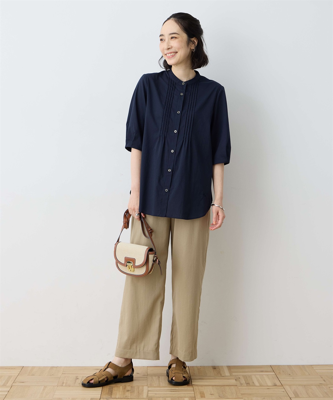 DECOY ピンタックボリュームスリーブブラウス_sub_3