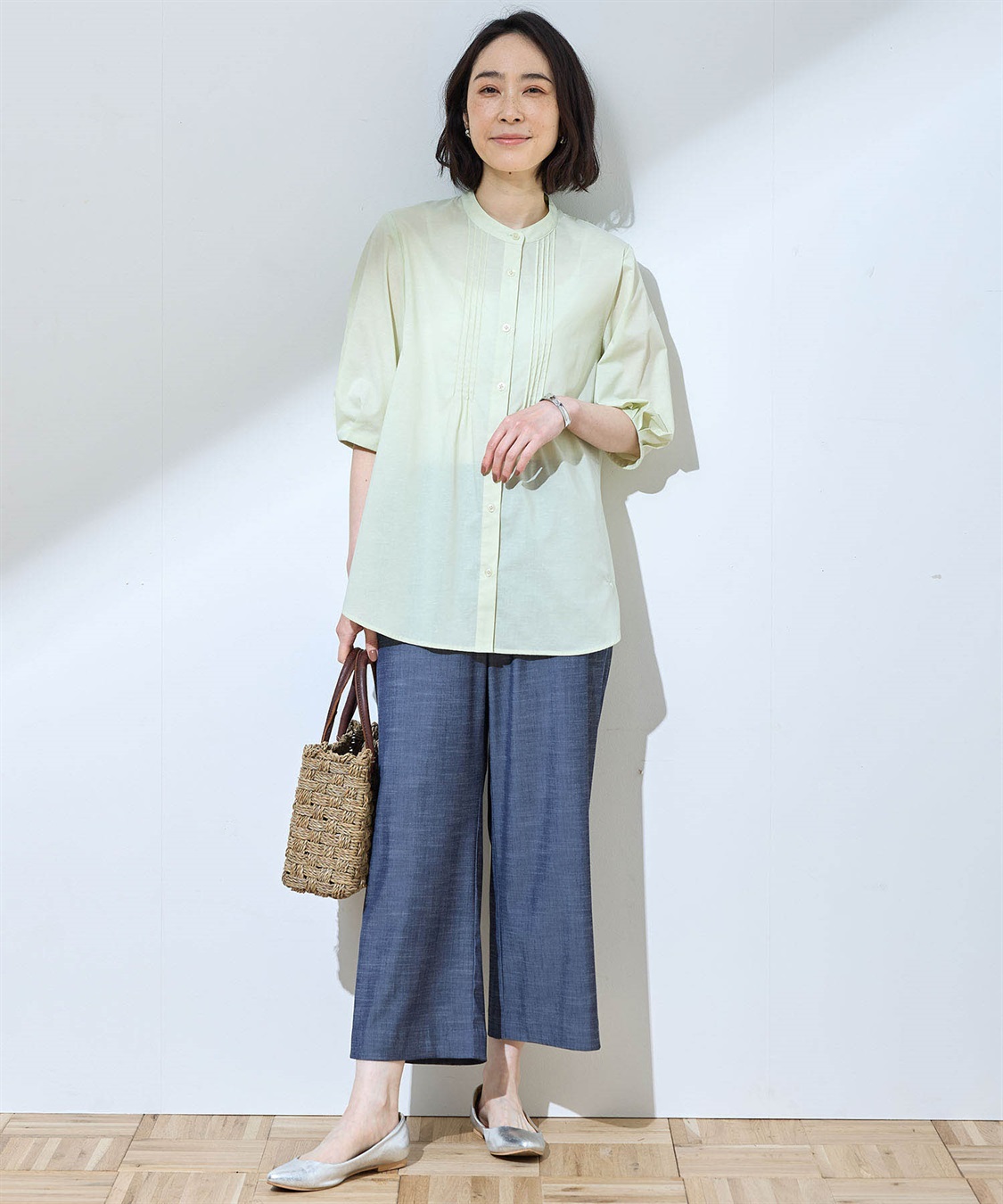 DECOY ピンタックボリュームスリーブブラウス_sub_7