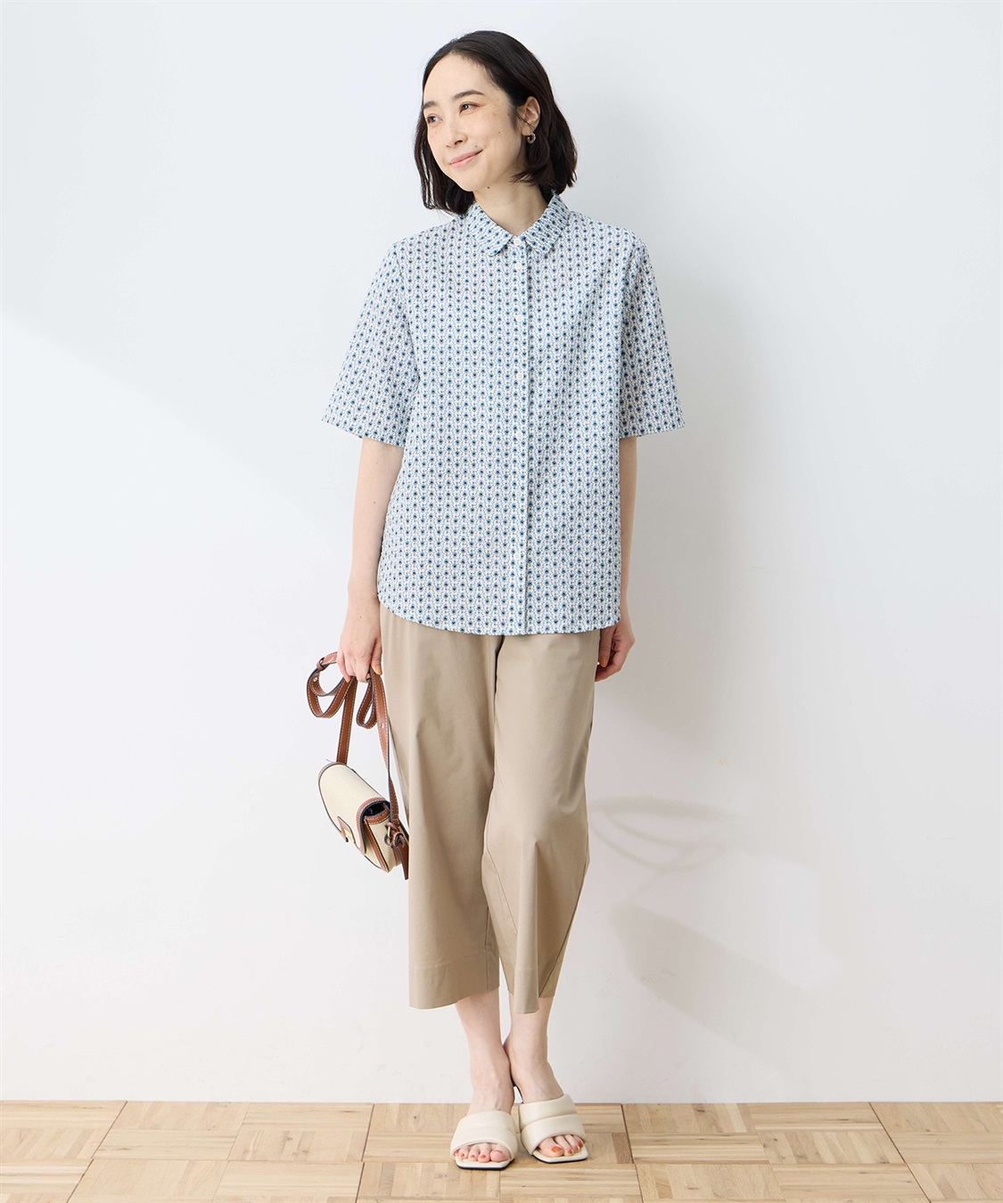 DECOY オーガニックコットンサッカーブラウス_sub_4