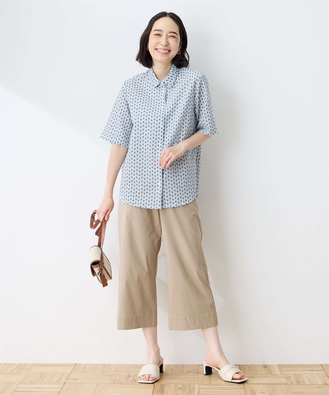 DECOY オーガニックコットンサッカーブラウス_sub_5