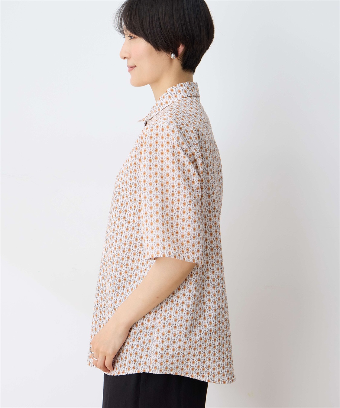 DECOY オーガニックコットンサッカーブラウス_sub_9