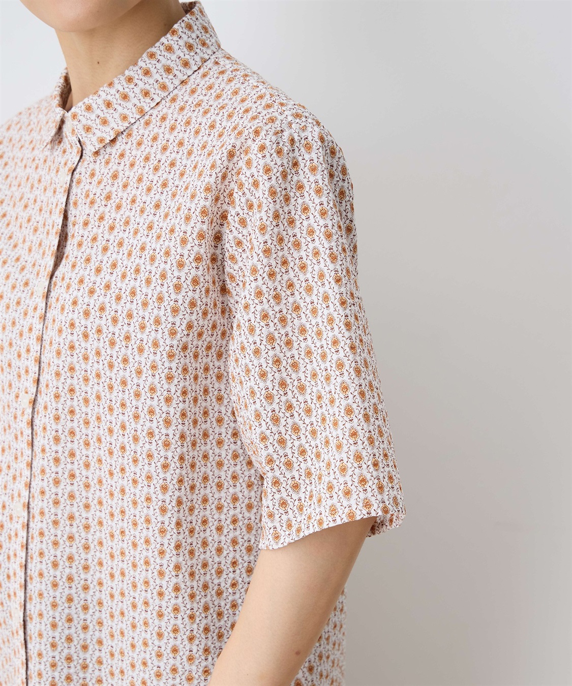 DECOY オーガニックコットンサッカーブラウス_sub_12