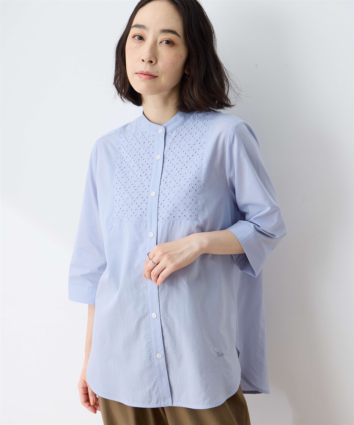 DECOY フロントレースブラウス_sub_2