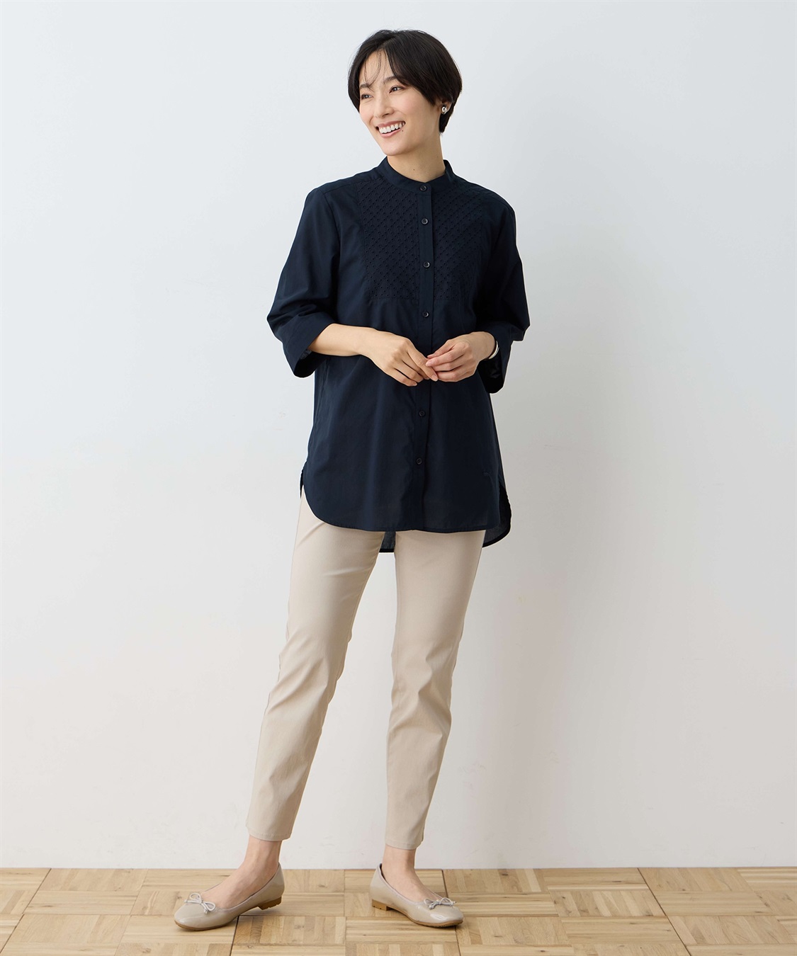 DECOY フロントレースブラウス_sub_5