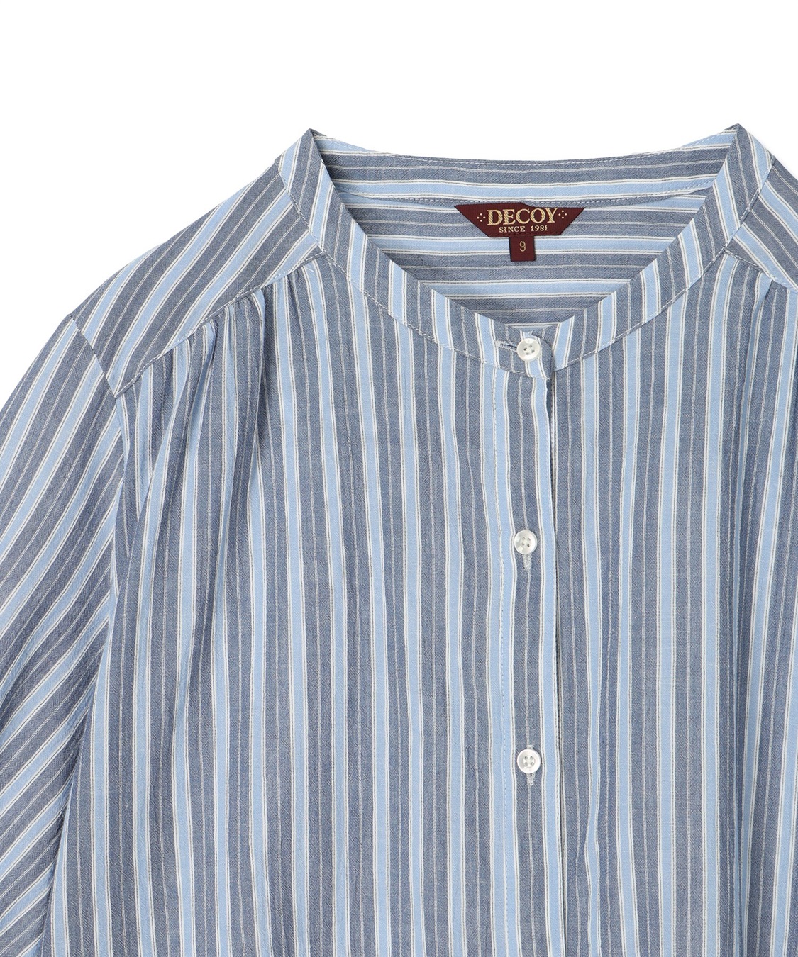 DECOY オーガニックコットンストライプブラウス_sub_15