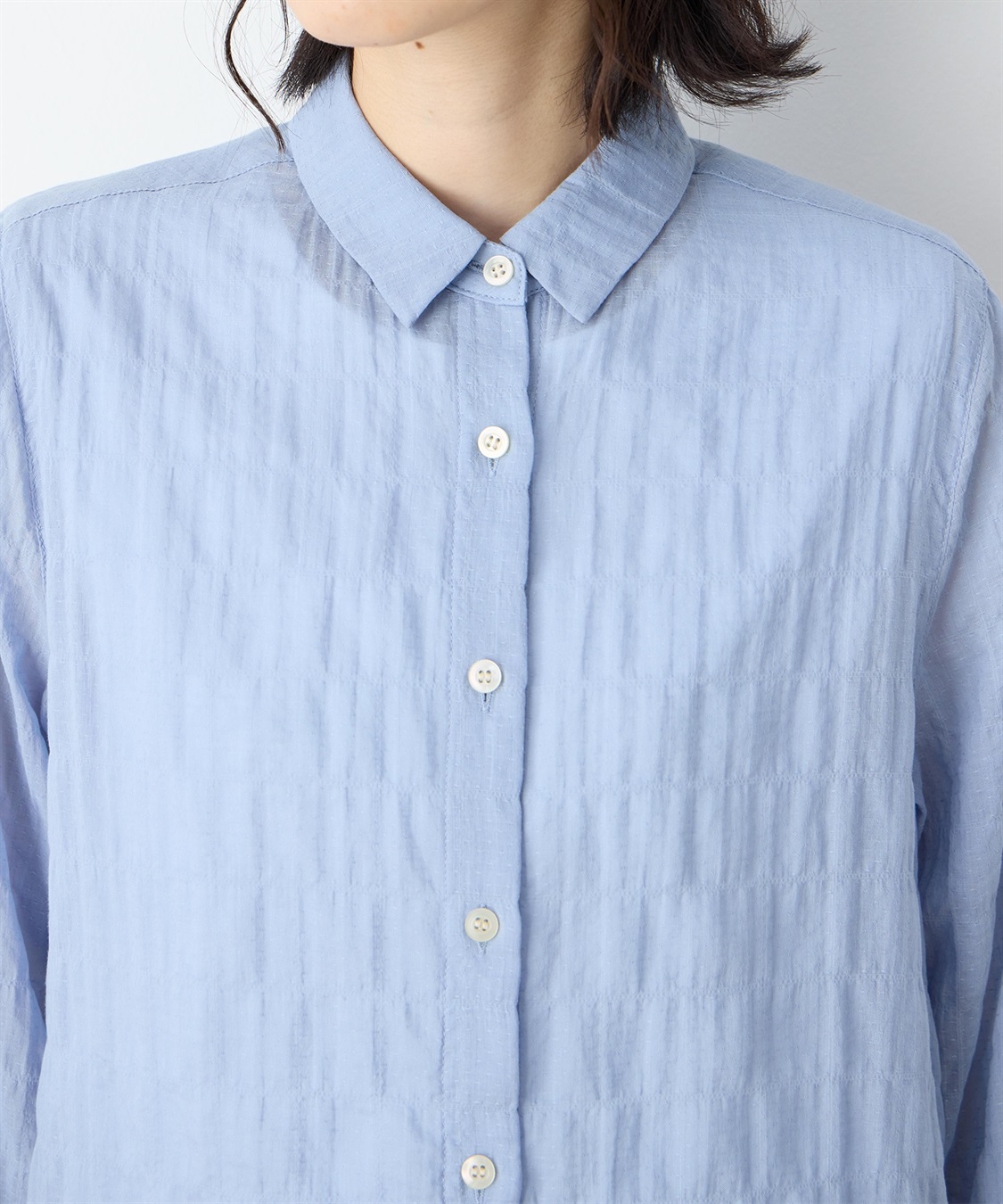 DECOY ドビーシャーリングチュニックブラウス_sub_12