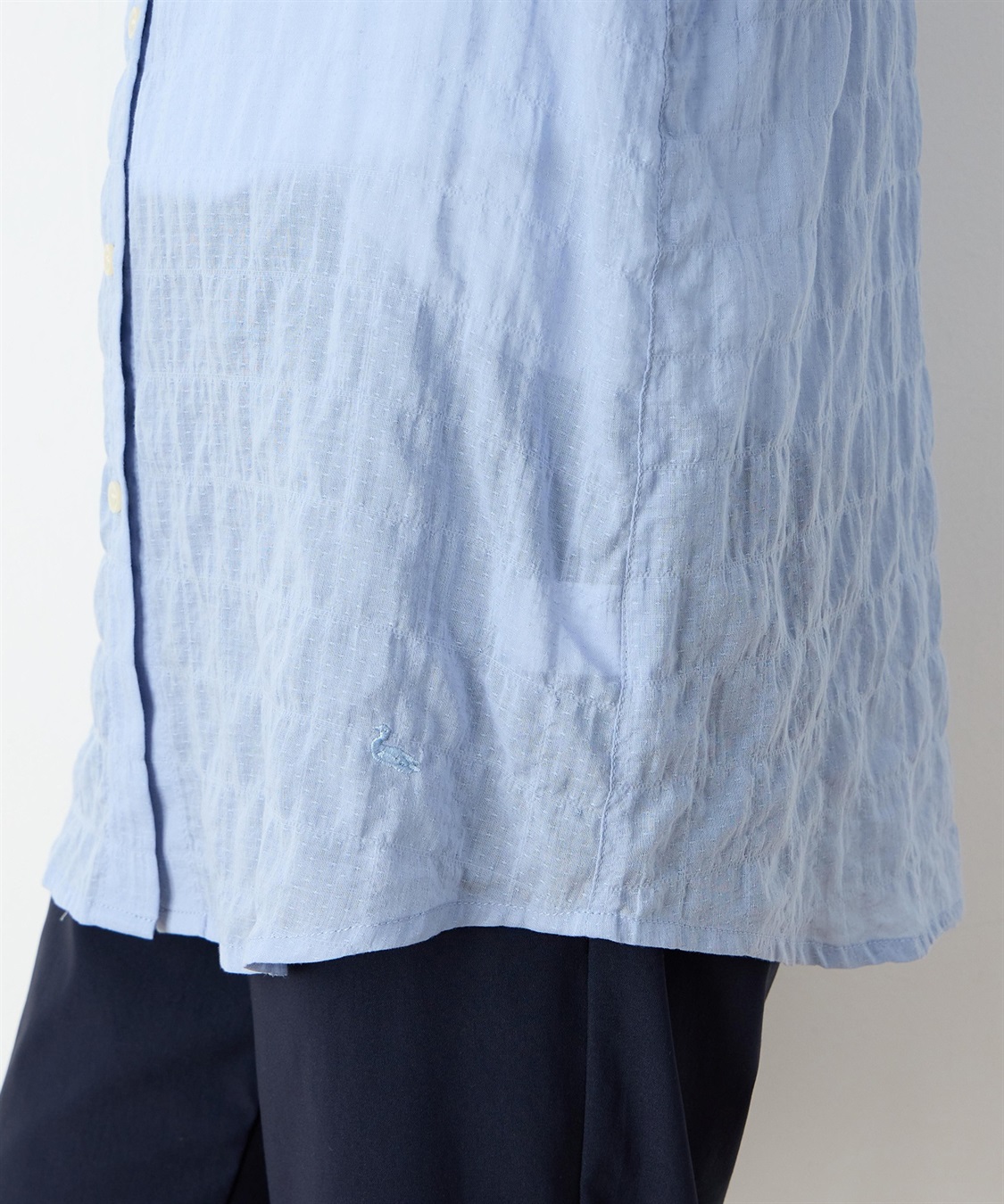 DECOY ドビーシャーリングチュニックブラウス_sub_14