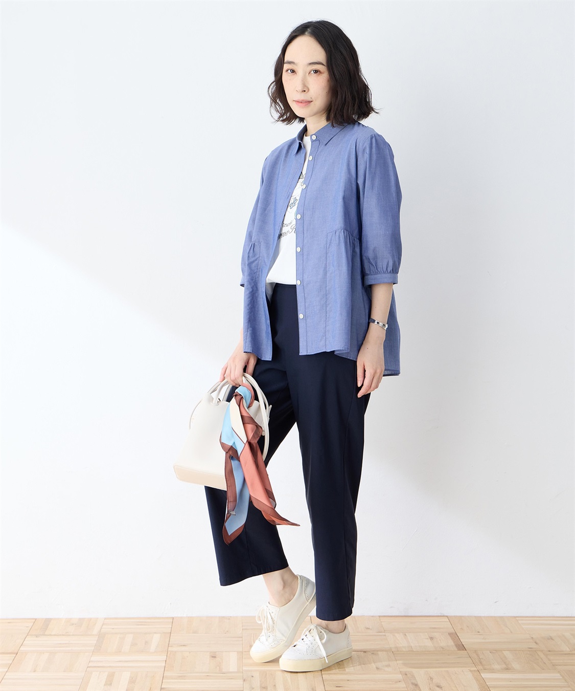 DECOY ペプラムブラウス_sub_8