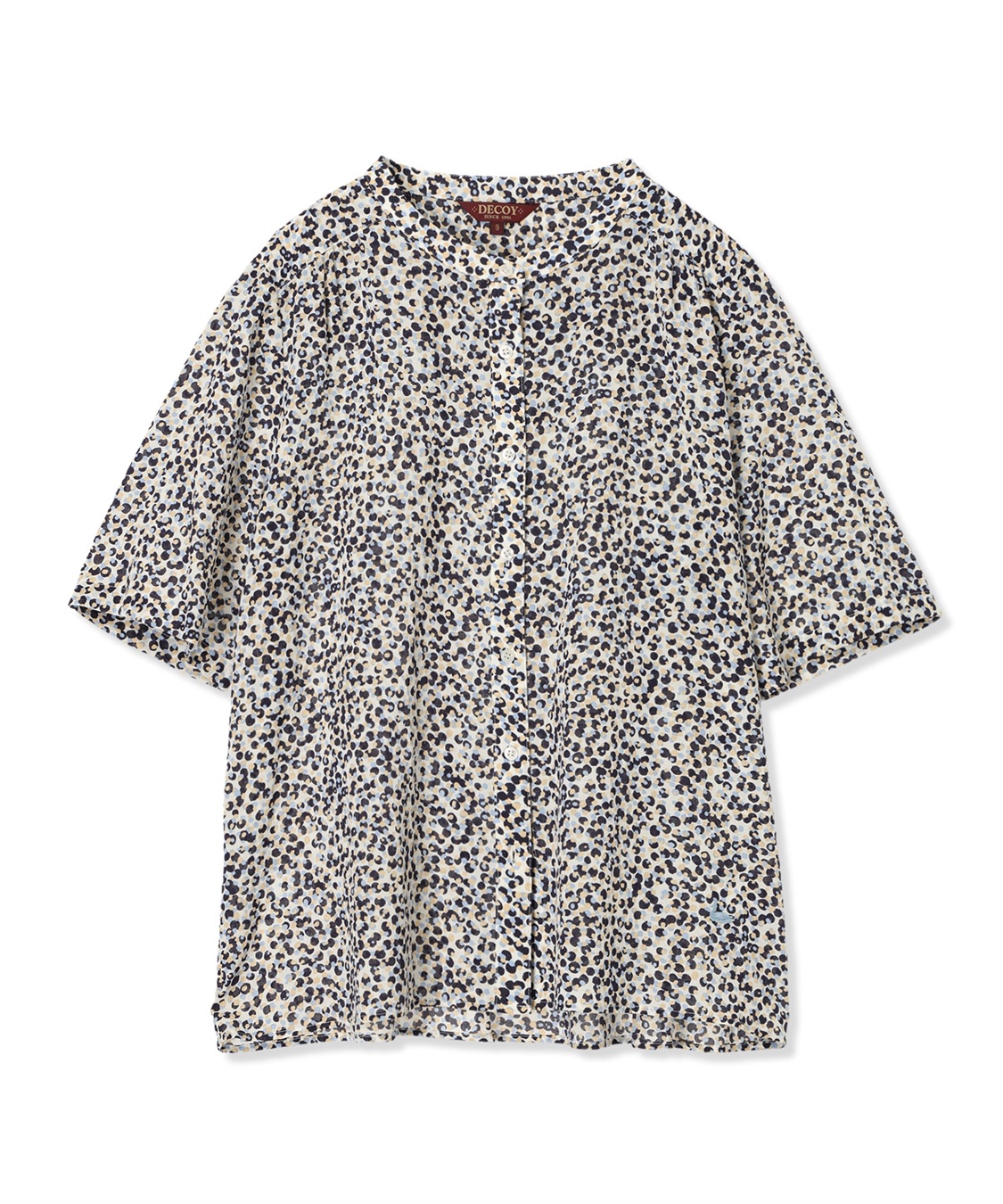 DECOY オーガニックコットンプリントブラウス_sub_12