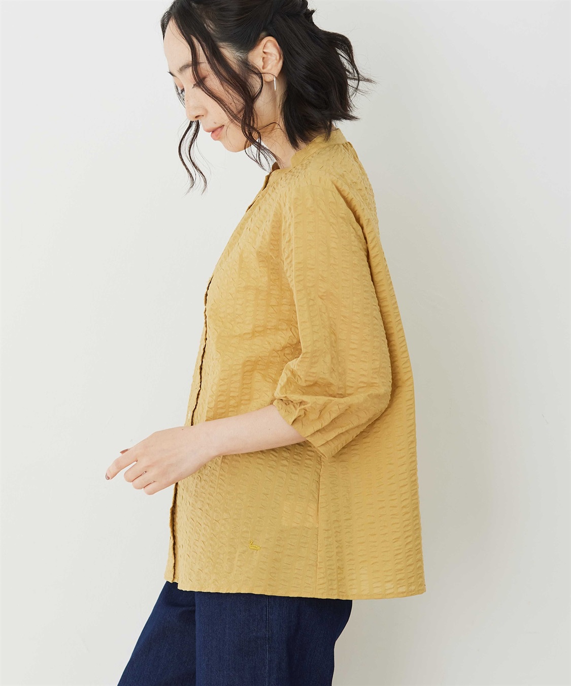 DECOY パフスリーブブラウス_sub_2